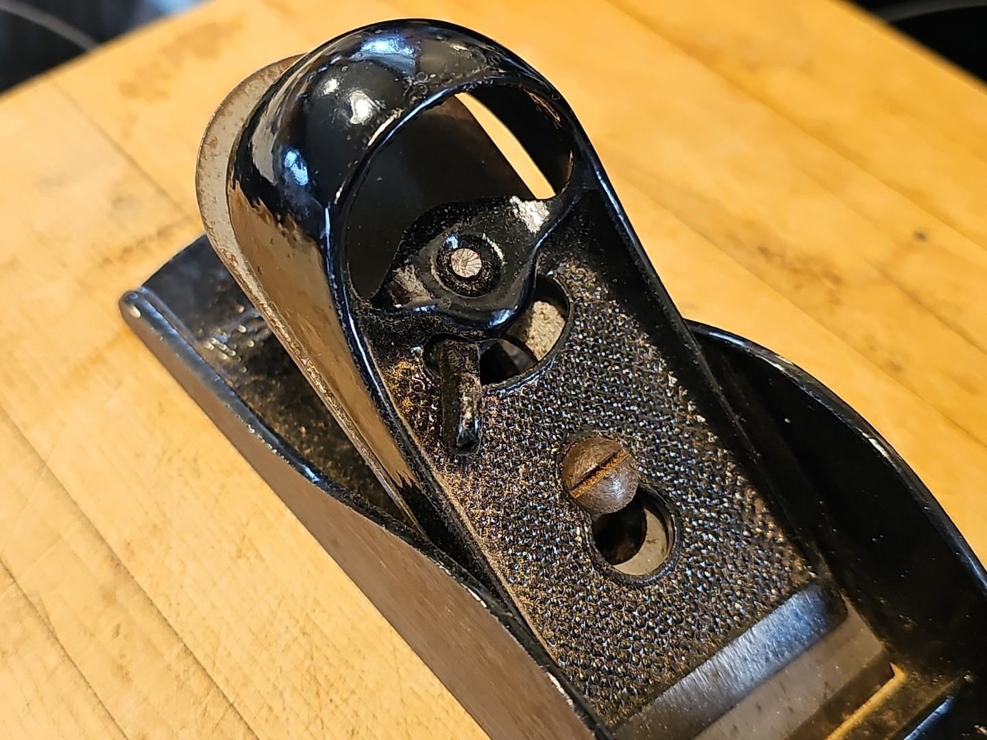 Vintage Stanley No. 220 Block Plane USA Made Used Free Shipping