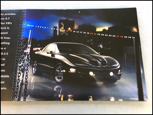 1999 Pontiac Firebird and TransAm 34-page Original Car Sales Brochure - Ram Air