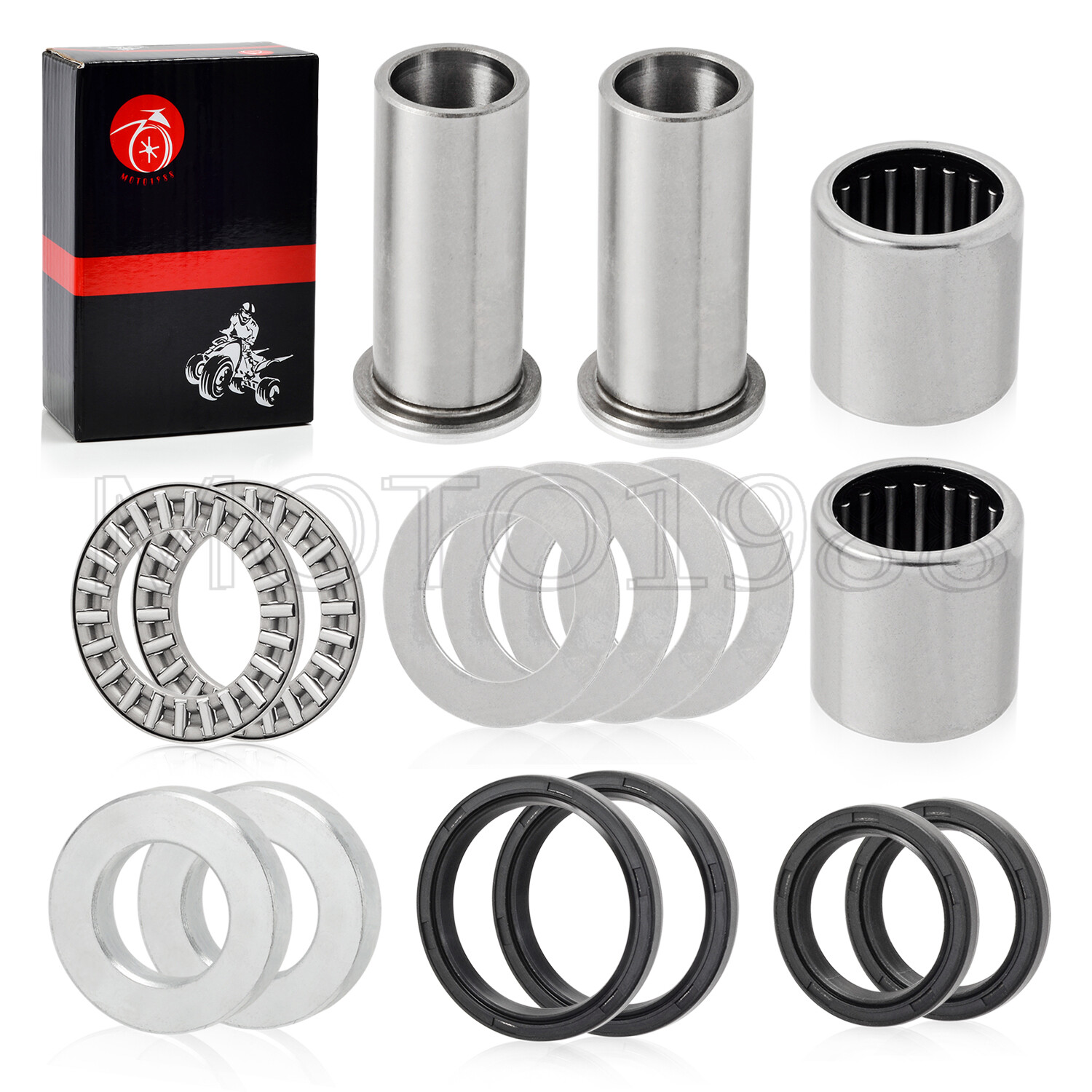 Swing Arm Bearings Seals Rebuild Kit for Suzuki RM125 RM250 96-08 RMZ250 RMZ450