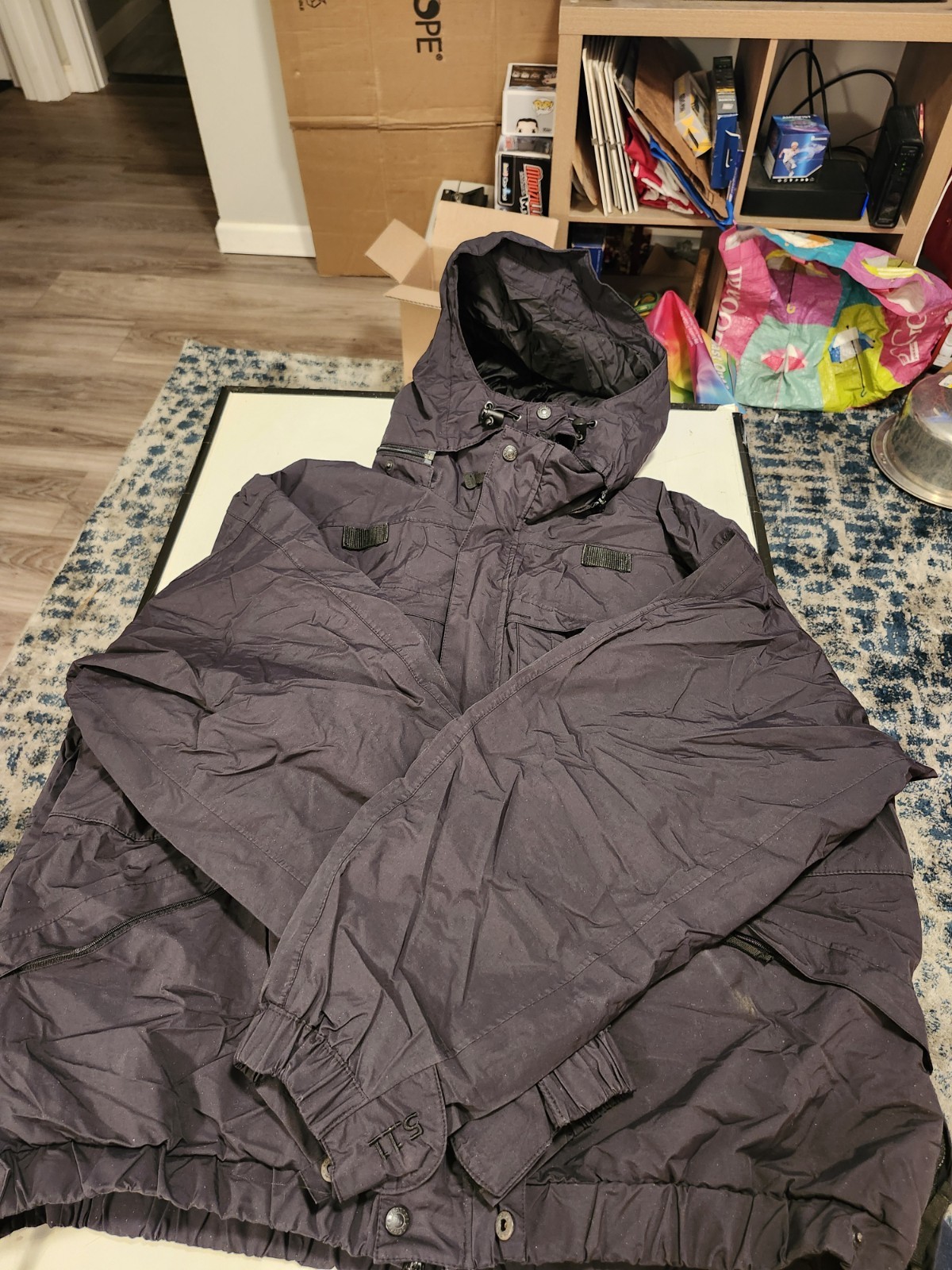 5.11 TACTICAL Series 2XL WATERPROOF 5 IN 1 JACKET COAT NAVY Style48017 RN109614