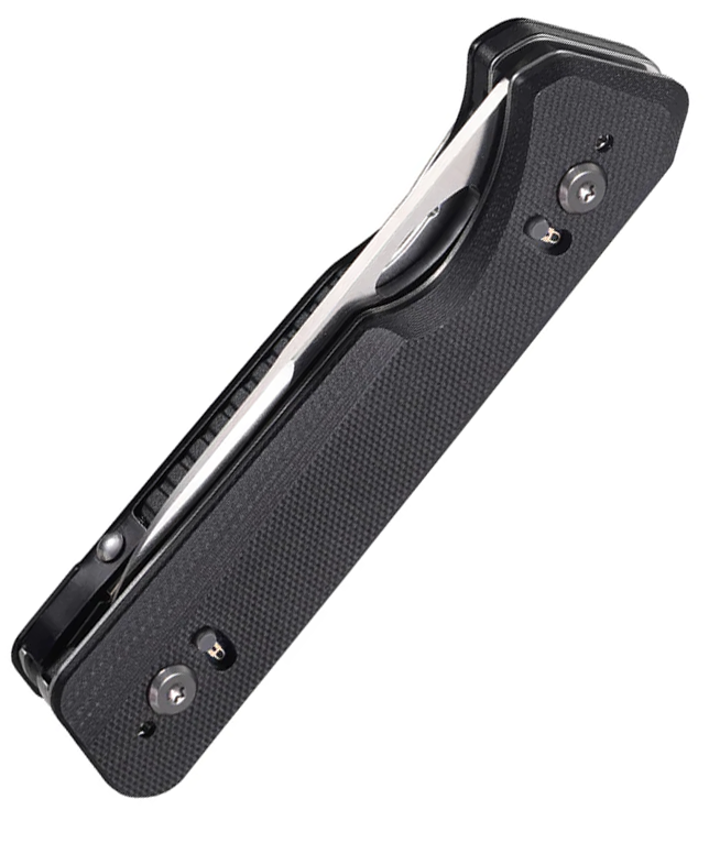 ROXON KS Multi Tool Black With Large Interchangeable Blade Scissors Pocket Clip