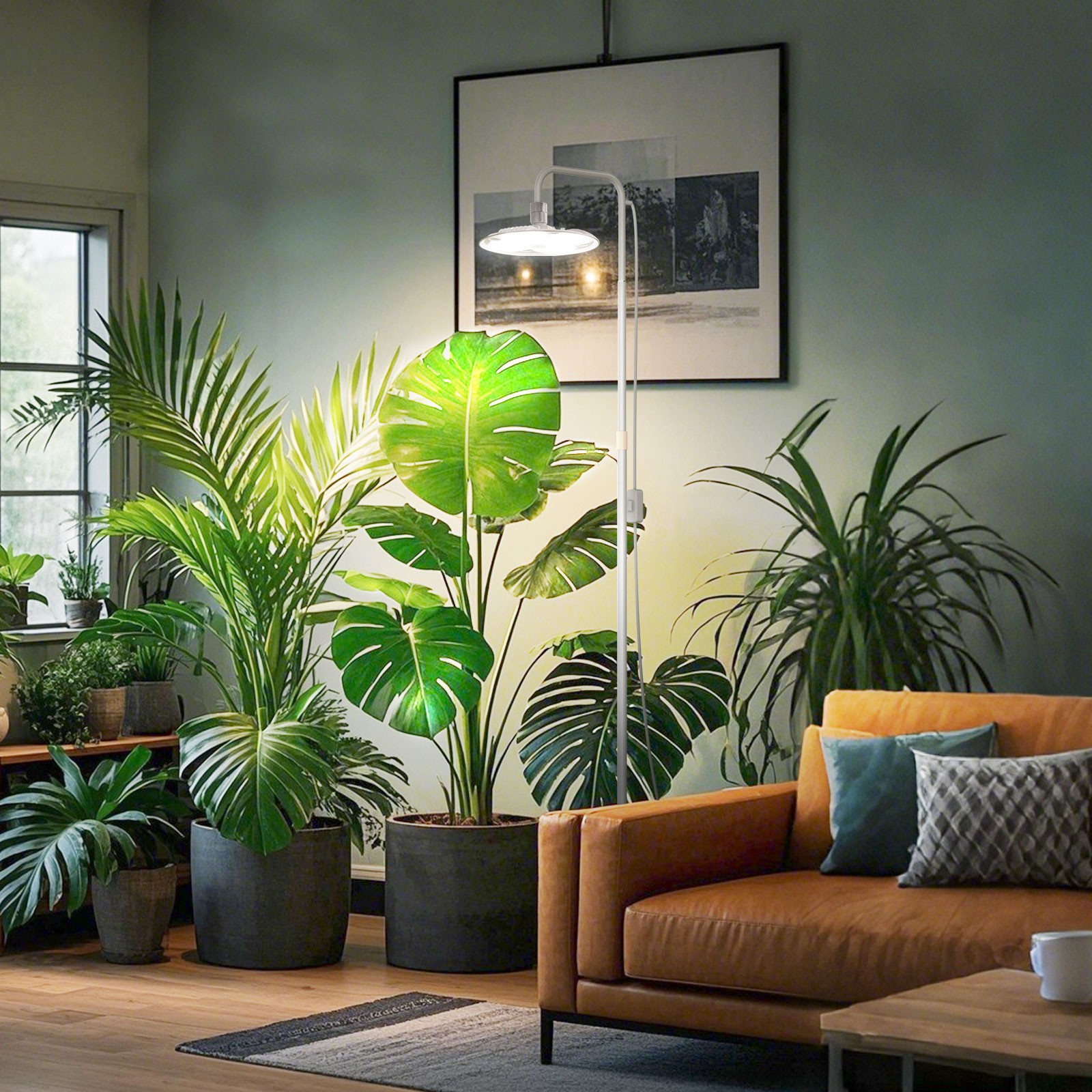 100W Grow Lights 10200LM Full Spectrum Indoor Tall Plant Growing Remote Control