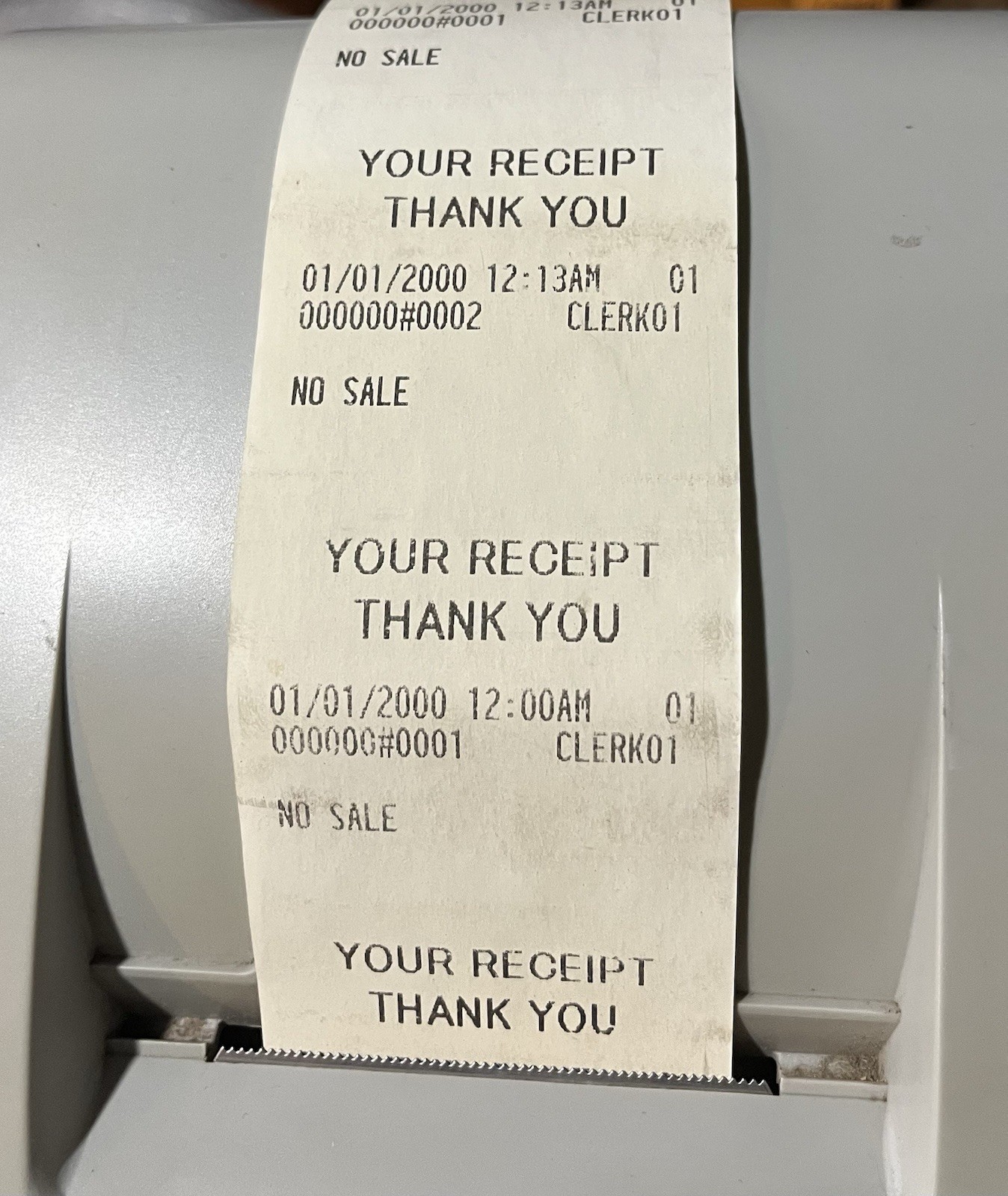 Sharp XE-A302 Cash Register w/ Keys & Manager Keys Tested