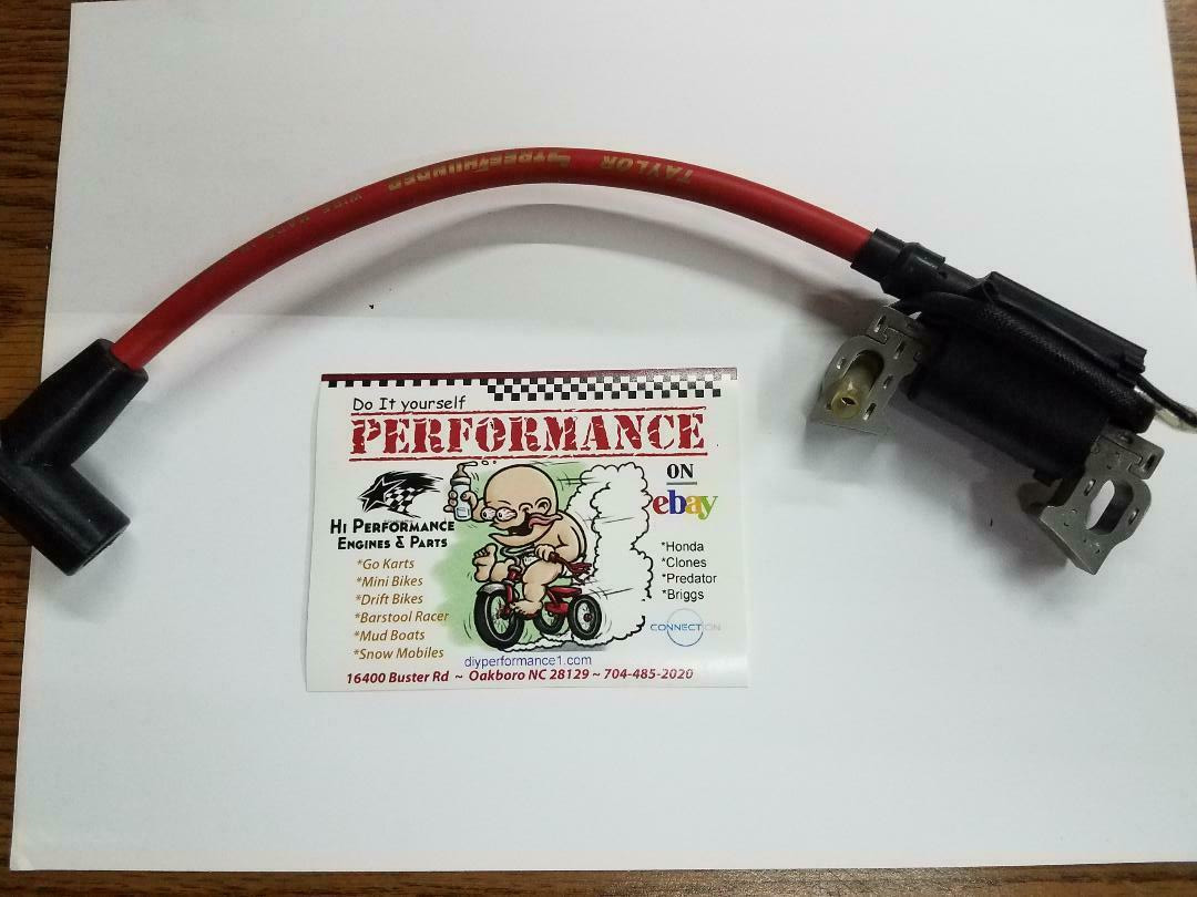 Predator 301cc , 420cc, 459cc Performance Coil,Resister Free -No Retard Timing