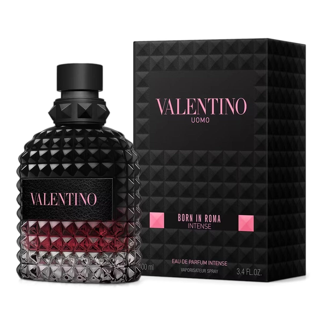 VALENTINO UOMO BORN IN ROMA INTENSE EAU DE PARFUM SPRAY 3.4 Oz / 100 ml FOR MEN