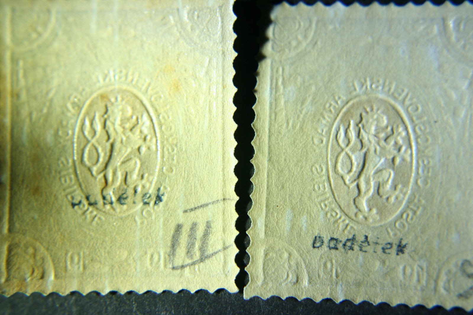 *REPLICA* Czechoslovakia/Legion Post in Russia Scott 4-14 set PADELEK