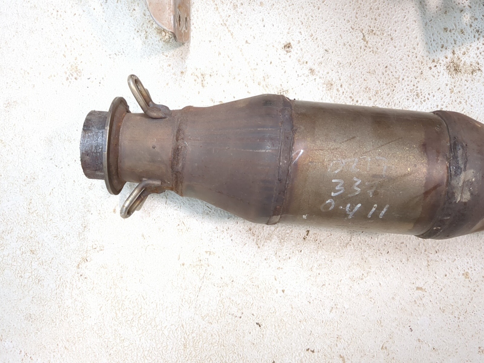 17-24 Can Am Maverick X3 DS Turbo Exhaust Muffler & Catalytic Converter Pipe Set