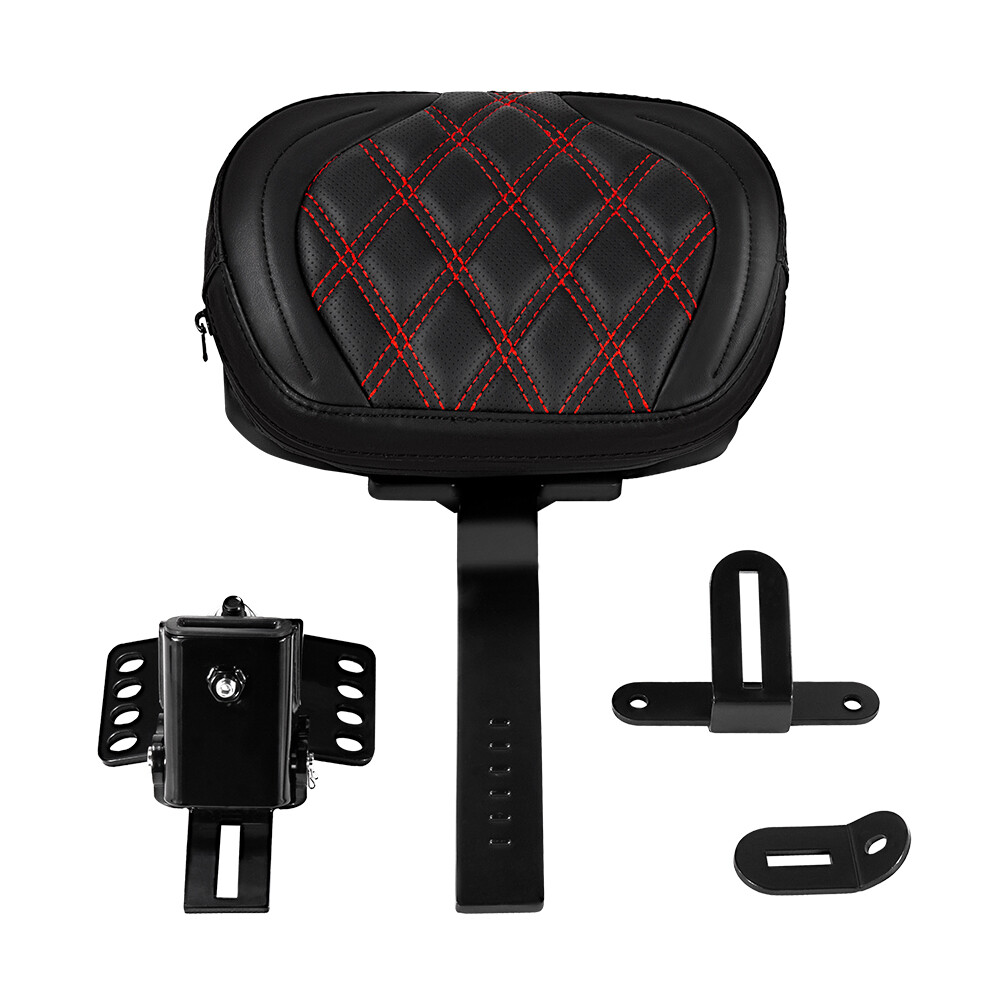 Plug-in Rider Driver Backrest Pad For Harley Touring CVO / CVO Road Glide