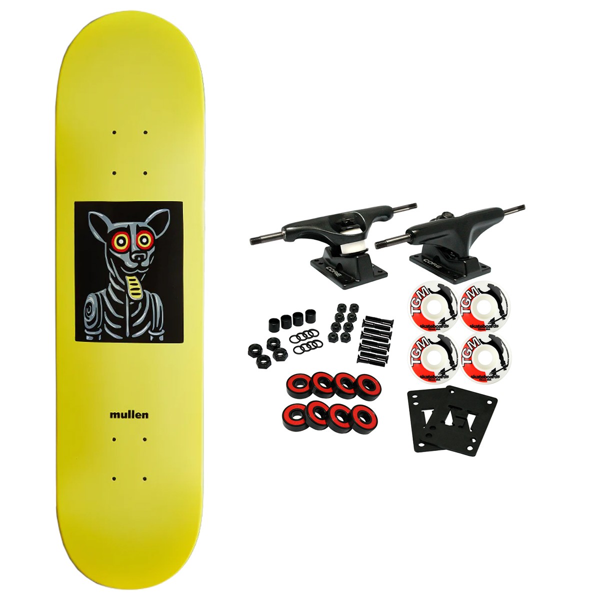 Almost Skateboard Complete Mullen Dog Impact Light 8.0" x 31.6"