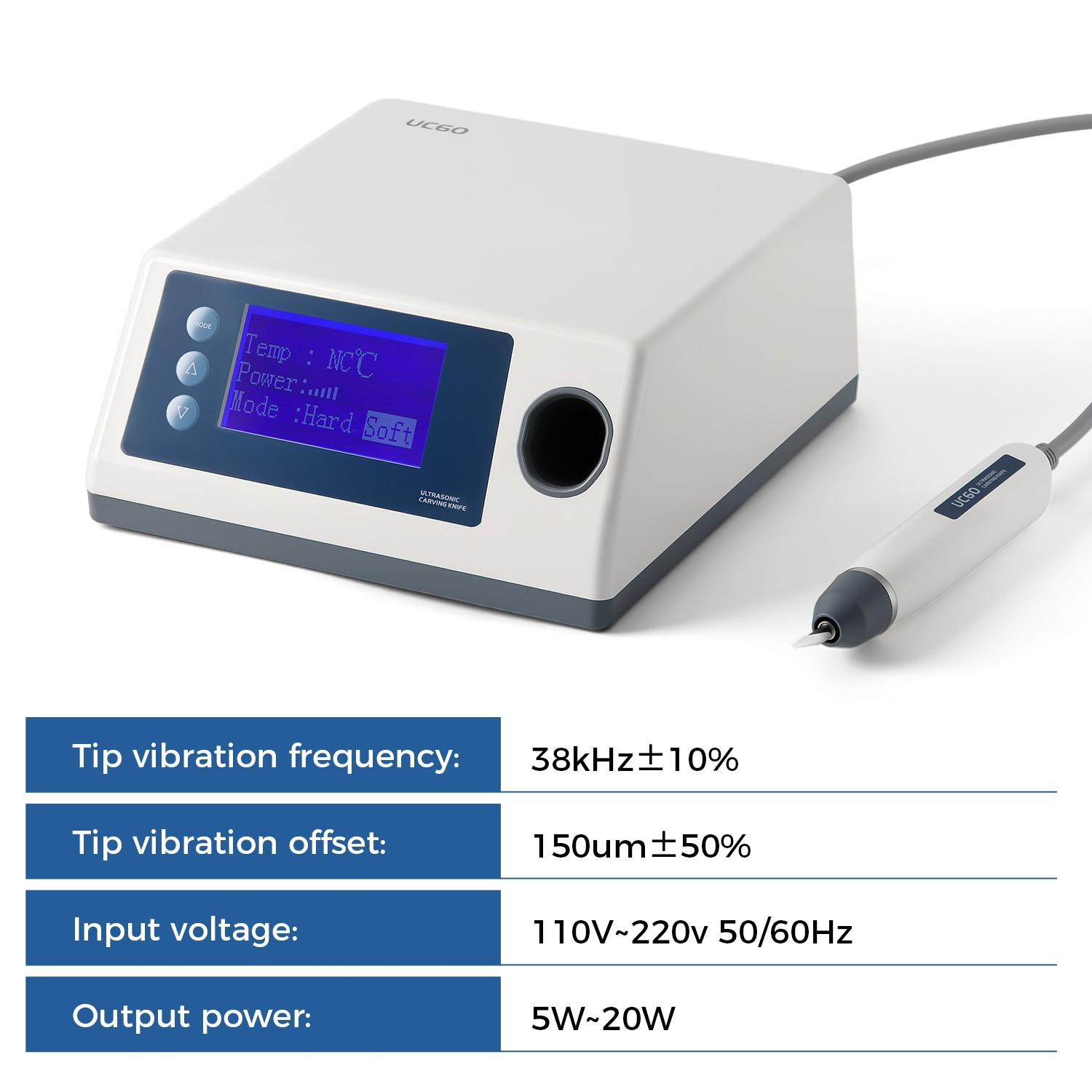 Electrosurgery Dental Cutting Unit with 5 Electrodes Tips