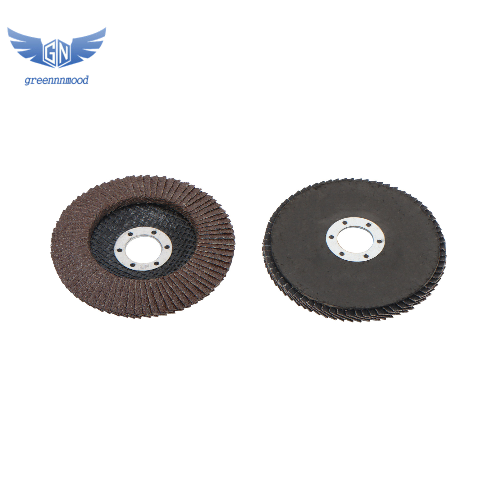 100PCS Premium Zirconia Flap Disc Sanding Grinding 4-1/2" × 7/8" 40 Grit