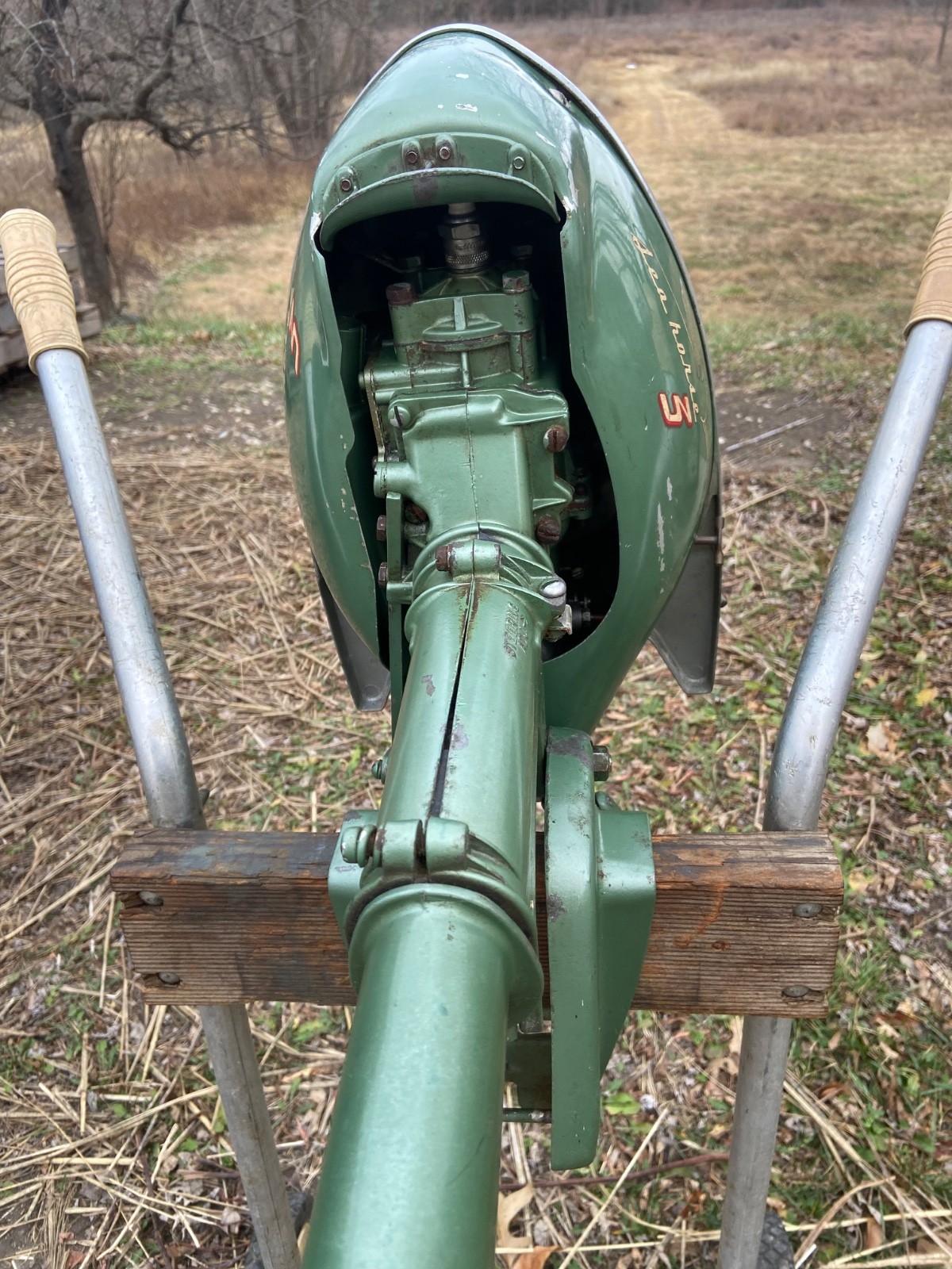 Vintage Johnson 1954 3HP Outboard Motor Model JW-10