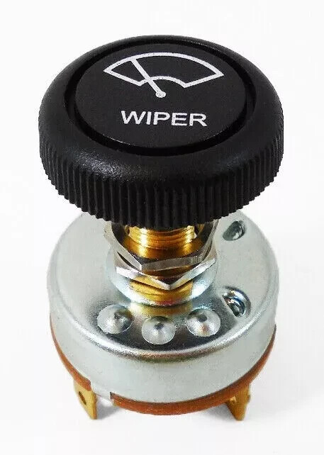 Universal Windshield Wiper Motor Switch 3 position Hot Rod Wiper Motor NEW