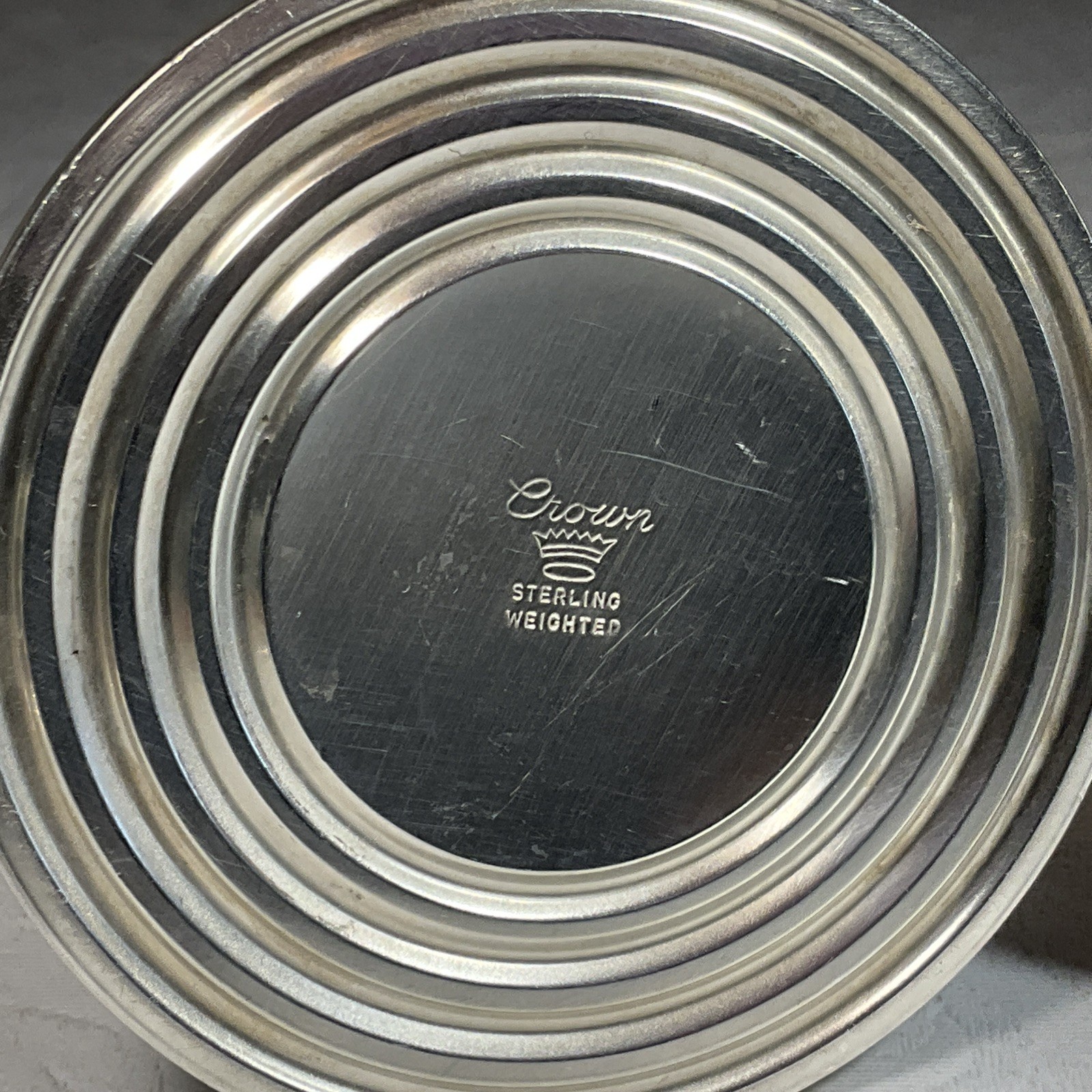 Sterling Silver Weighted Candlestick Candle Holders Lot Of 4 Duchin & Crown