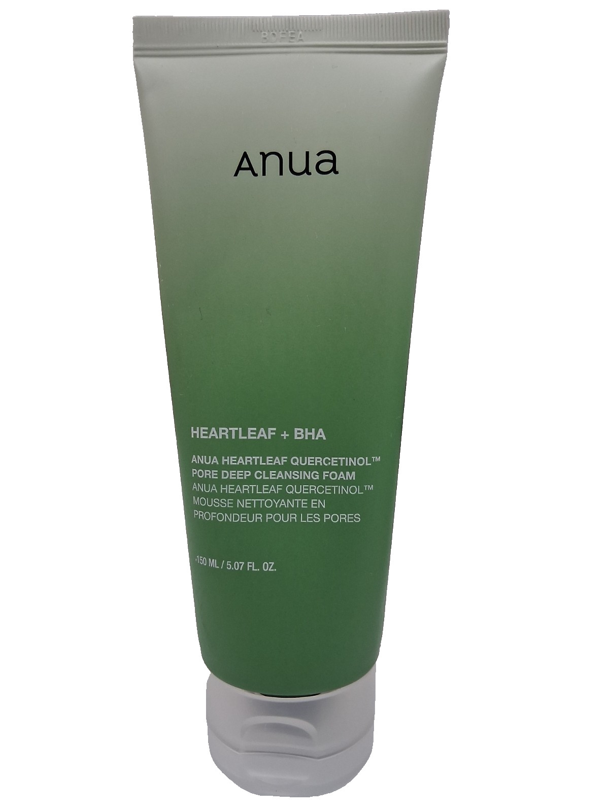 Anua Heartleaf + BHA Quercetinol Pore Deep Cleansing Foam 5.07 fl oz, Exp 12/26