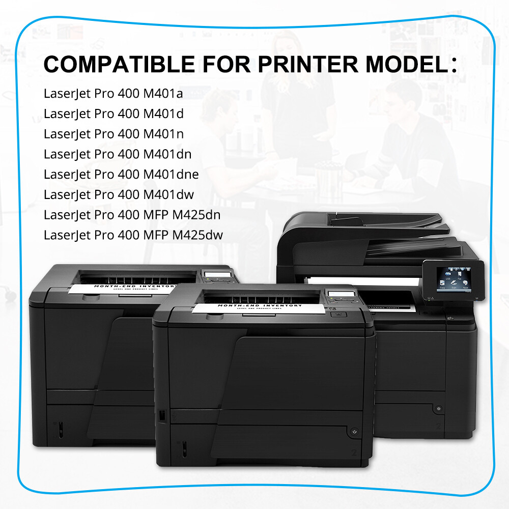 CF280A Toner For HP 80A CF280X 80X LaserJet Pro 400 M401n M401dn MFP M425dn LOT