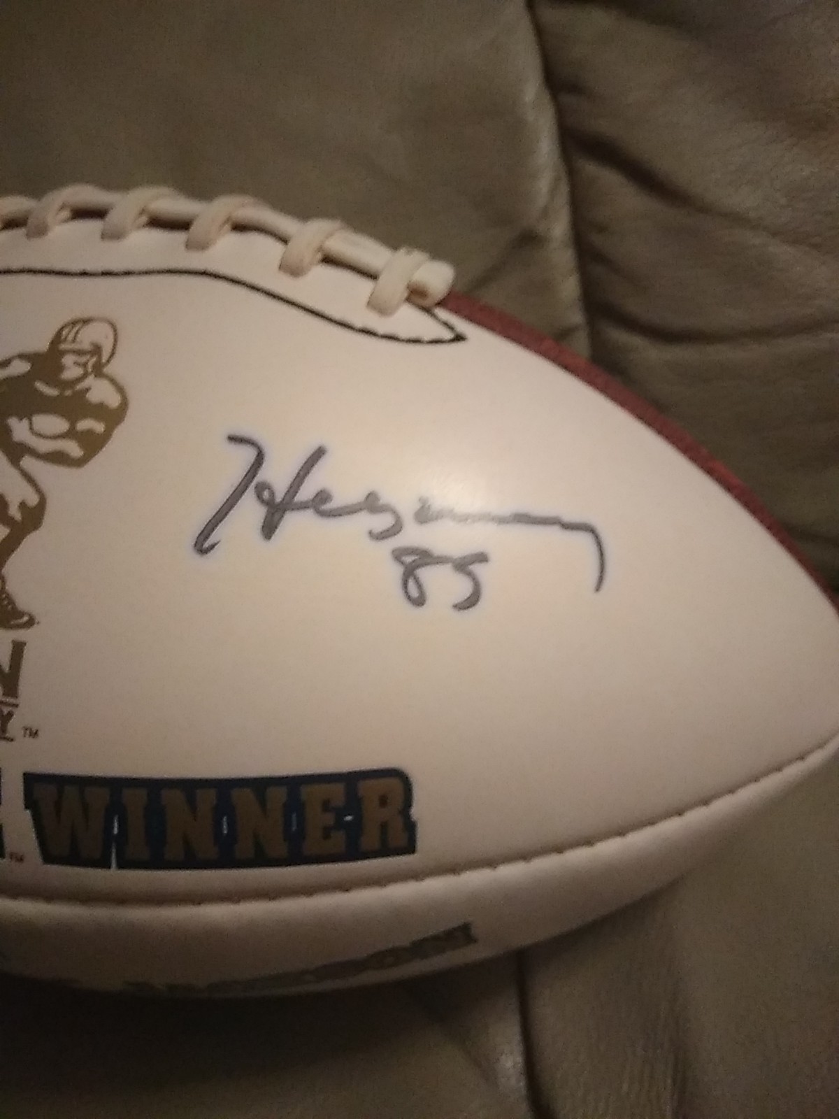 Bo Jackson Auburn Tigers Auto Limited Edition Heisman Trophy Stat Football BAS