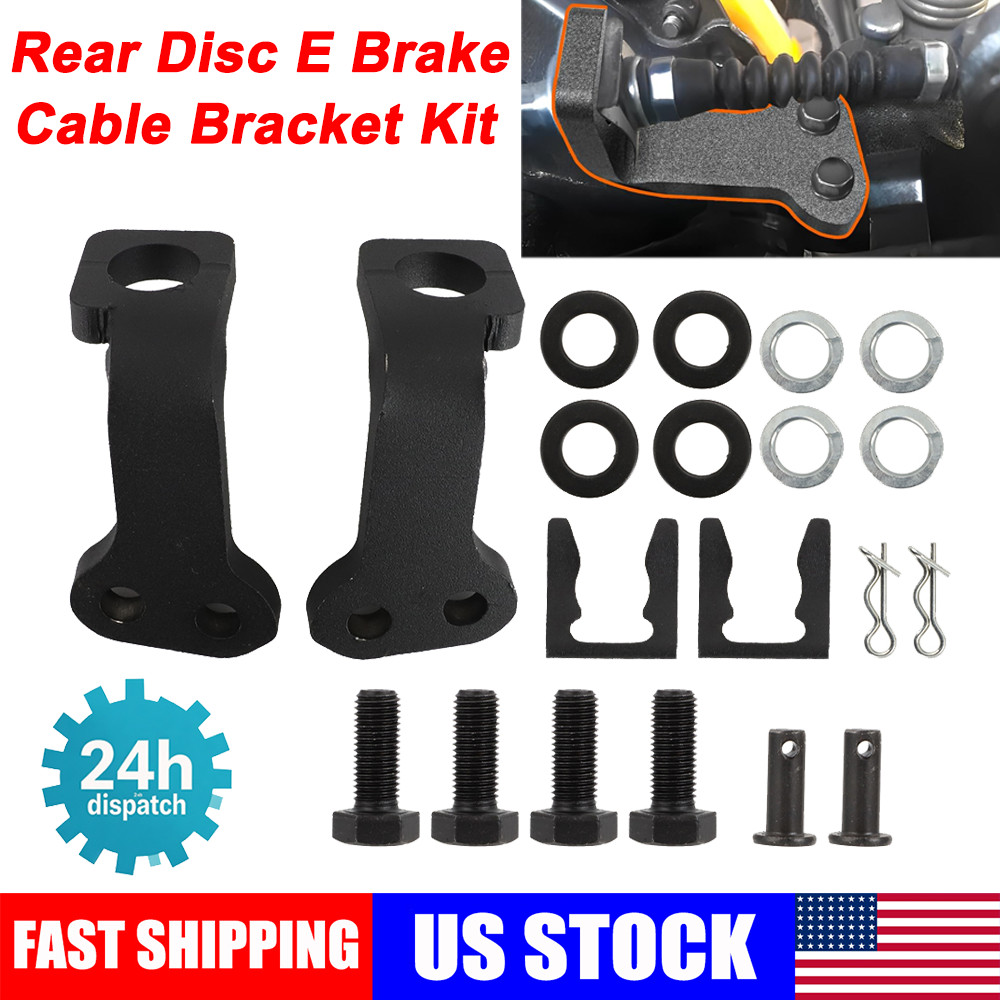 Rear Disc E Brake Cable Bracket For 88-01 Acura Integra Honda CRX Civic Del Sol