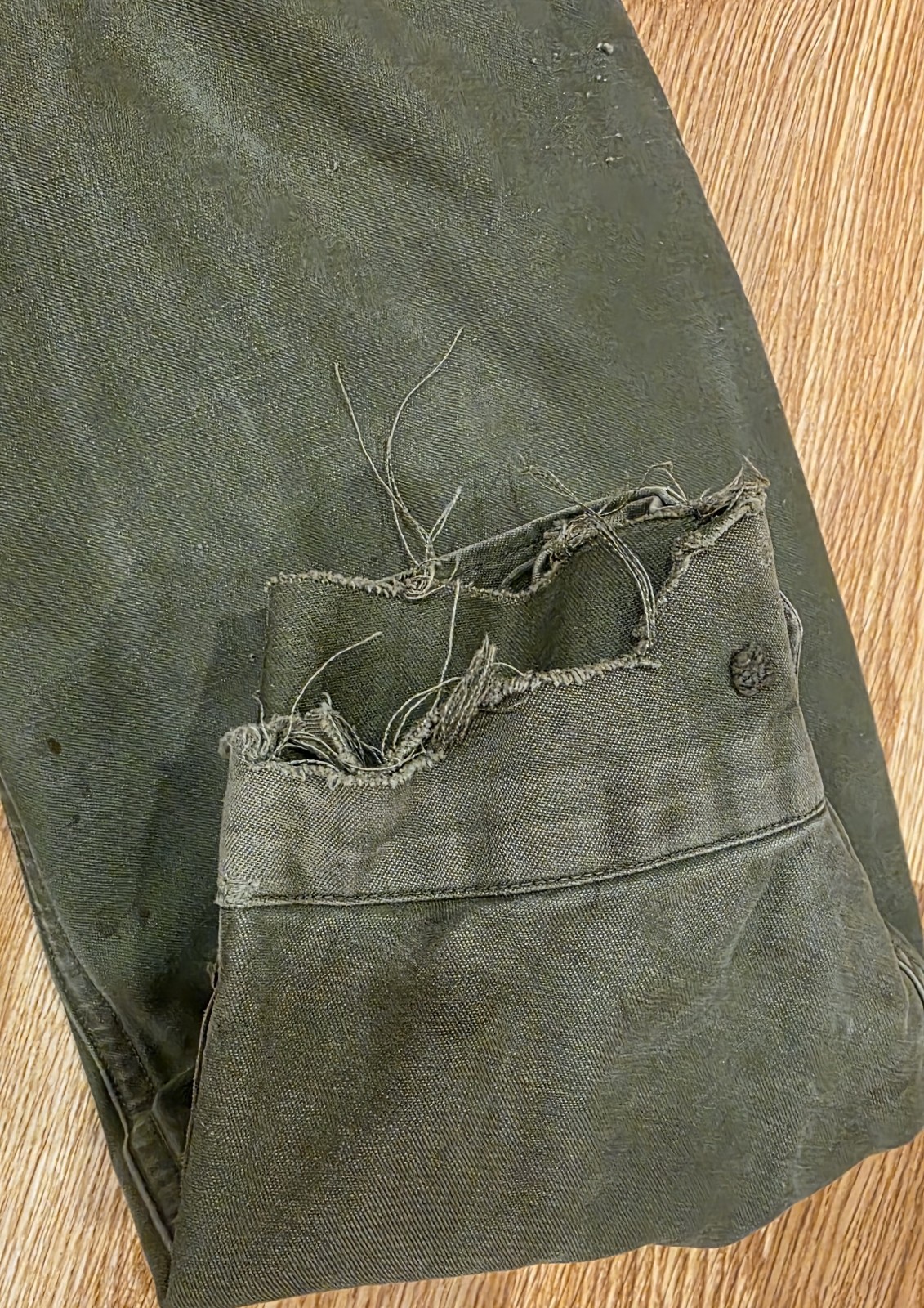 Vintage US Army M-51 Military Field Coat Jacket Korean War Vietnam Era Small Reg