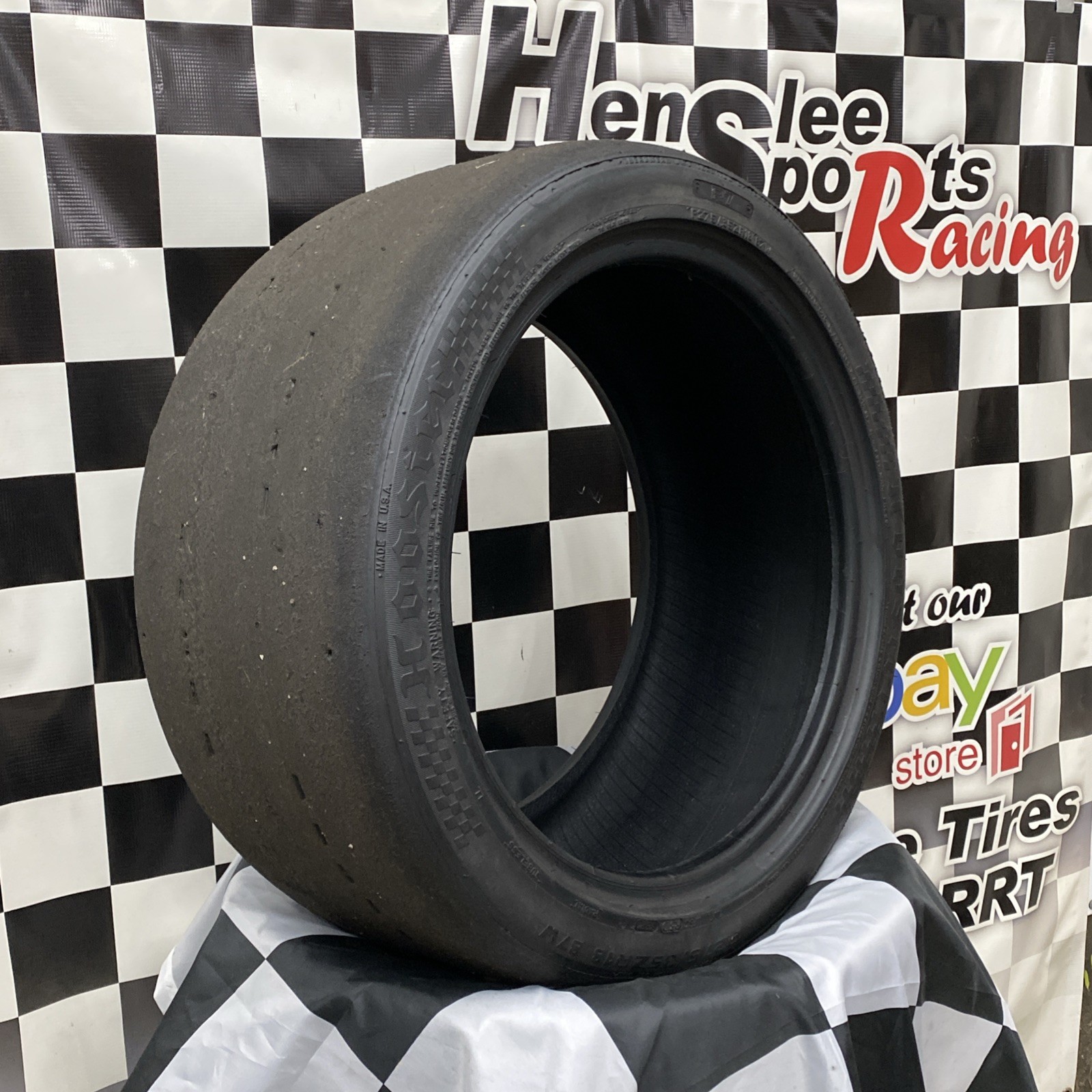 347-1 USDRRT HOOSIER DOT Road Race Tire 275/35 ZR18 R7