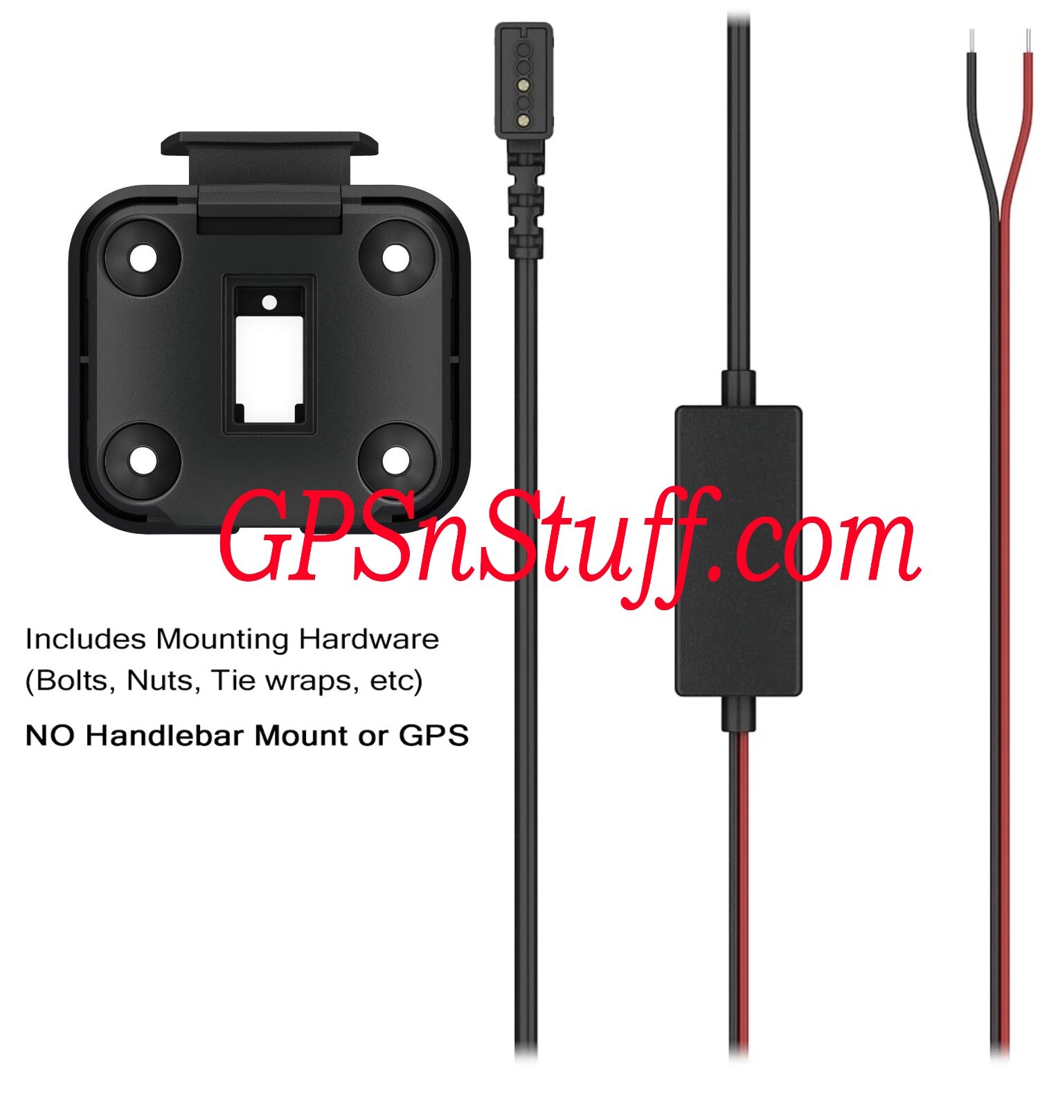 Genuine GARMIN Zumo XT/Tread GPS Cradle/Bracket and Power Cord Mount  Kit **READ