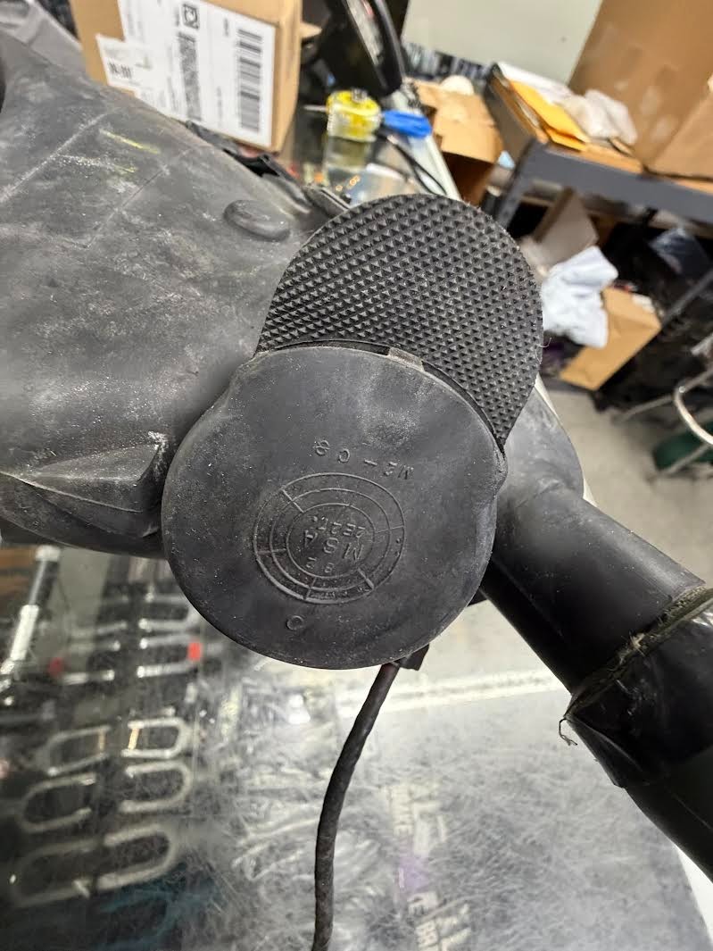 US ARMY M25A1 TANKER GAS MASK