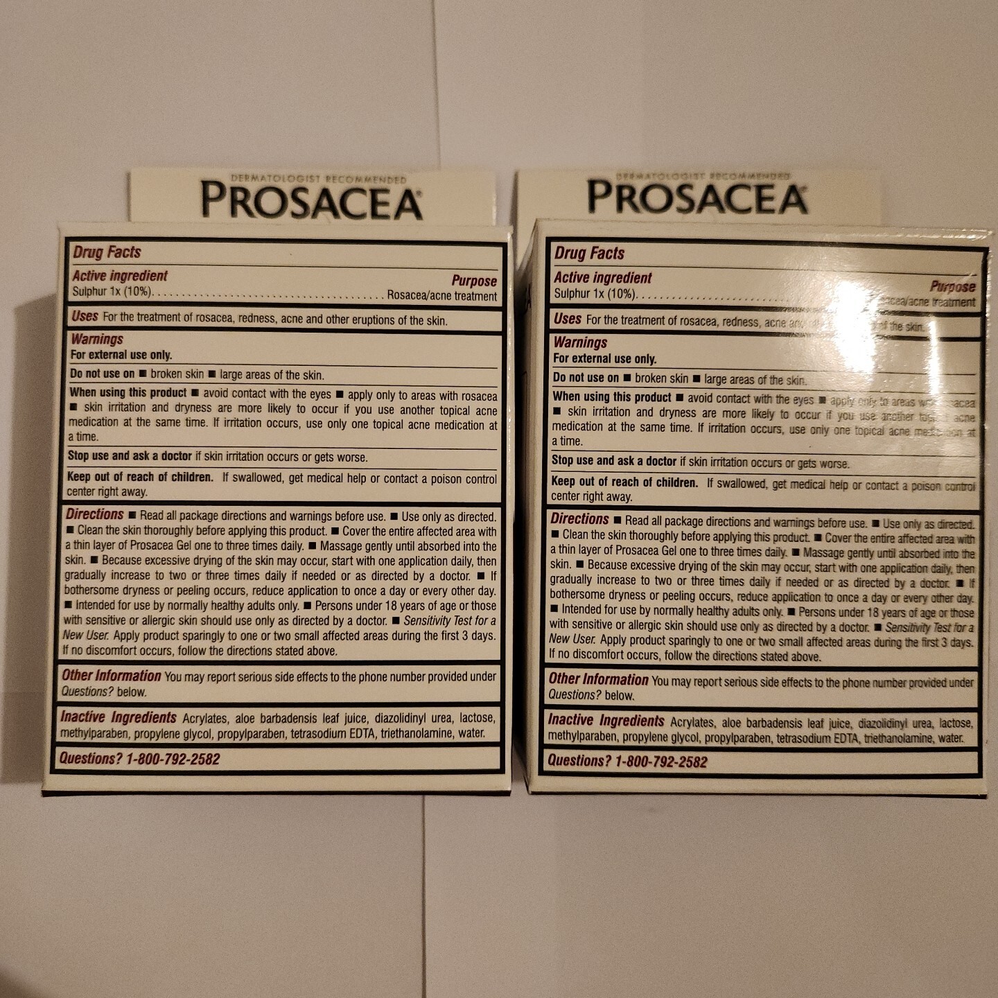 Prosacea Heals Rosacea Symptoms Redness Acne Irritation X2 Exp 2025+