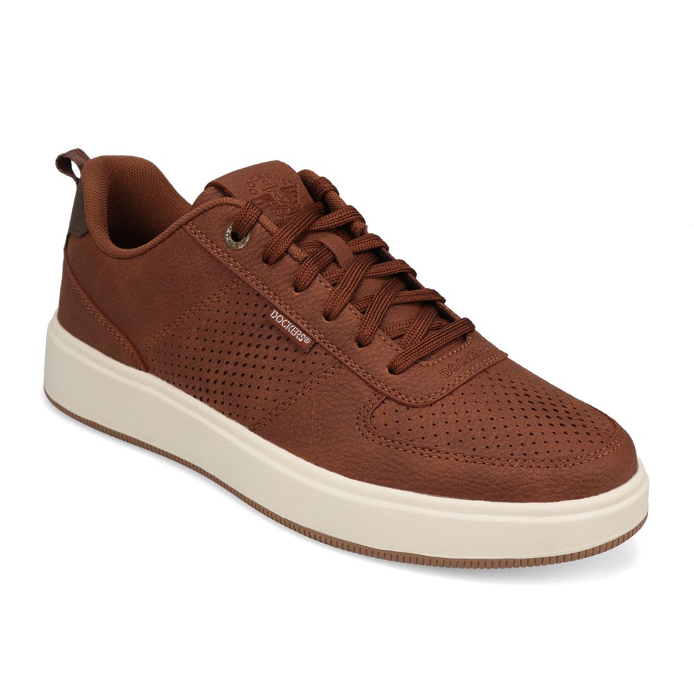 Dockers Mens Overtime Laser Casual Lace Up Sneaker