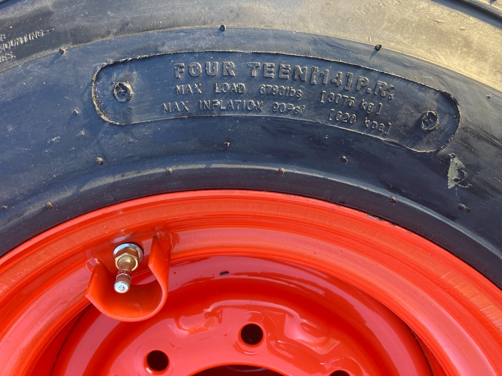 4-12-16.5 Skid Steer Tires/Wheels for Bobcat S220, S250, S300, S630, S650 & more