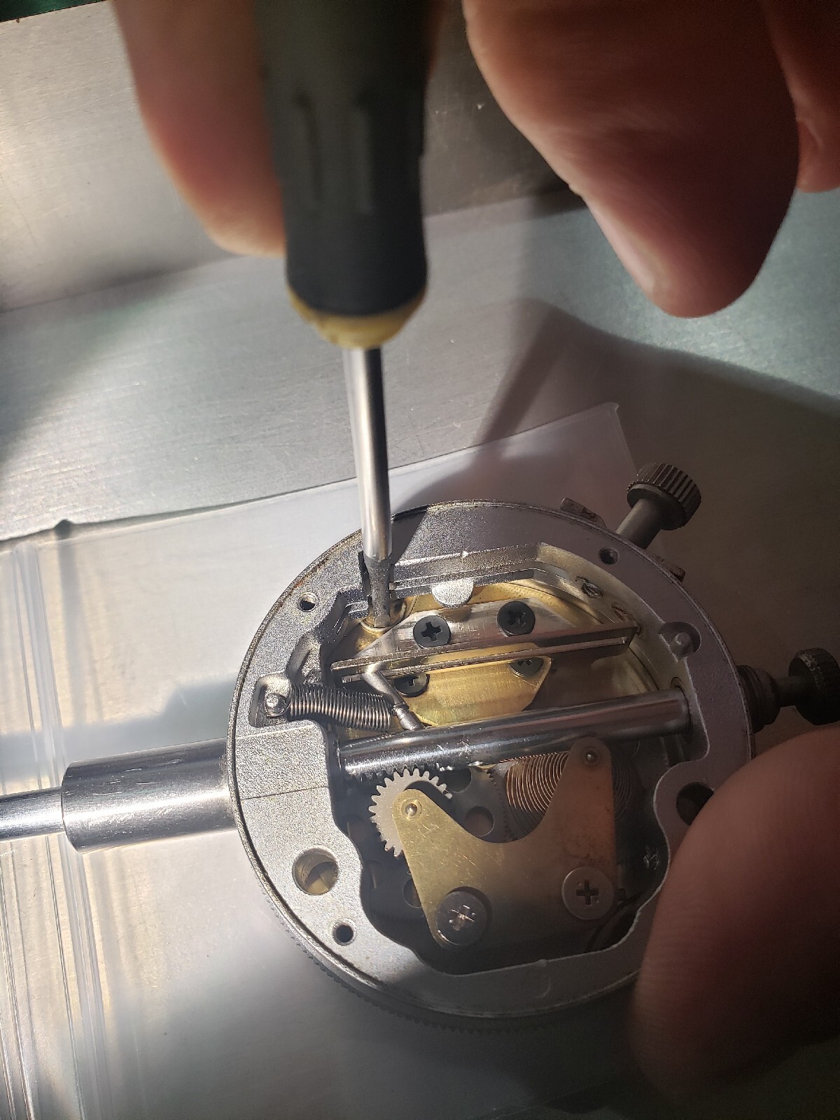 New bezel with lens only for Mitutoyo dial indicator made in USA.