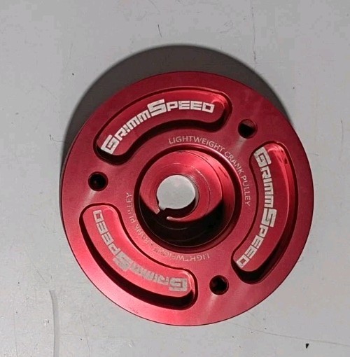 Grimmspeed Light Weight Crank Pulley Subaru EJ Engines