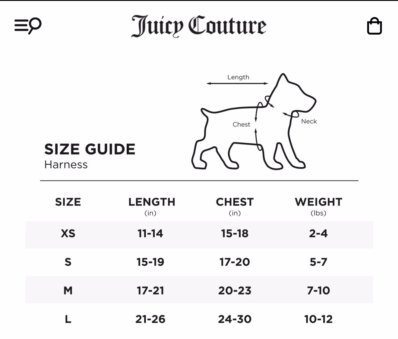 Juicy Couture Pink Rhinestone Crown Dog Harness & Leash Set XS - NEW