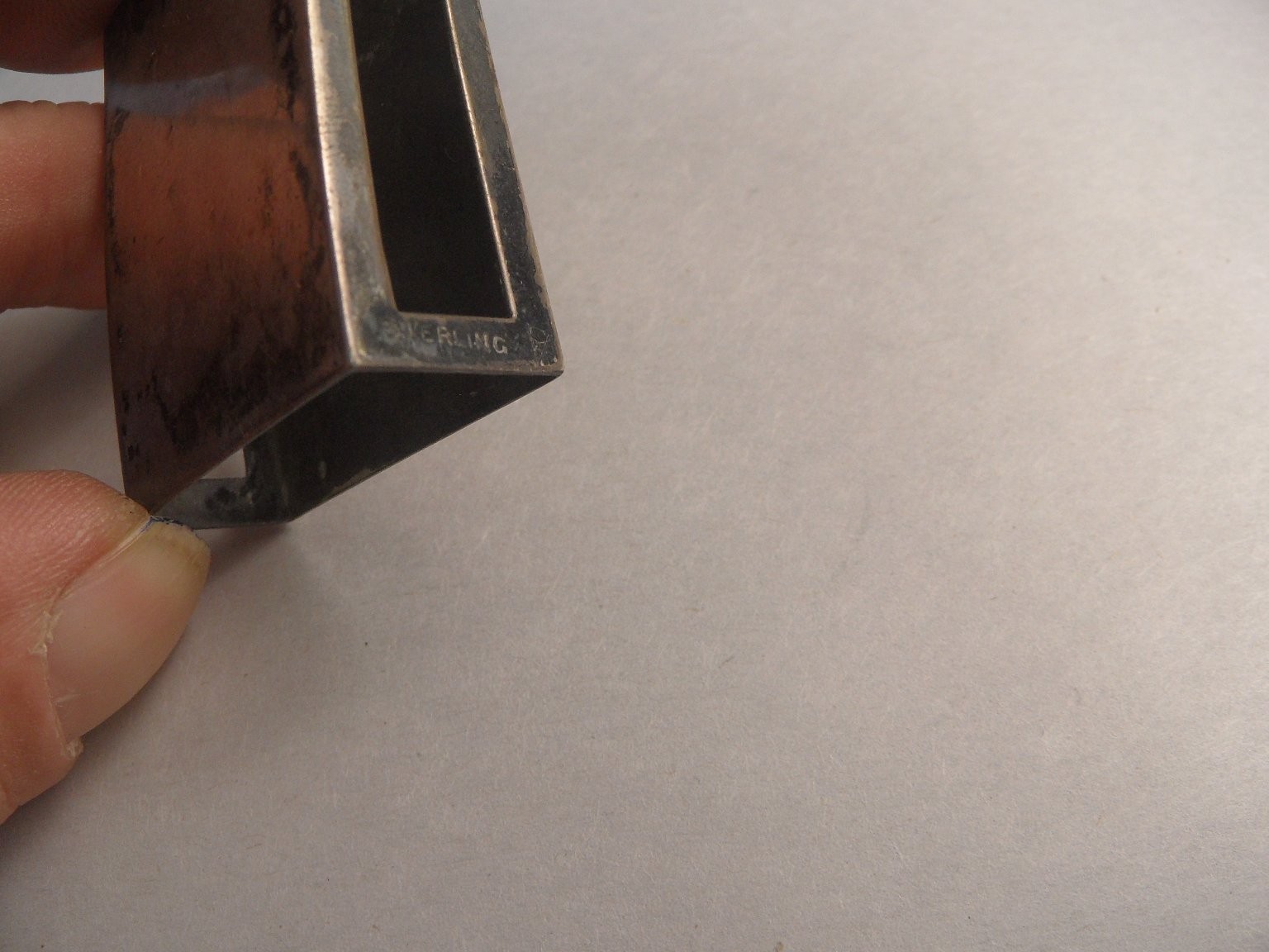 Vintage Sterling Silver Matchbox Covers 2-Piece Set Art Deco 21.7g