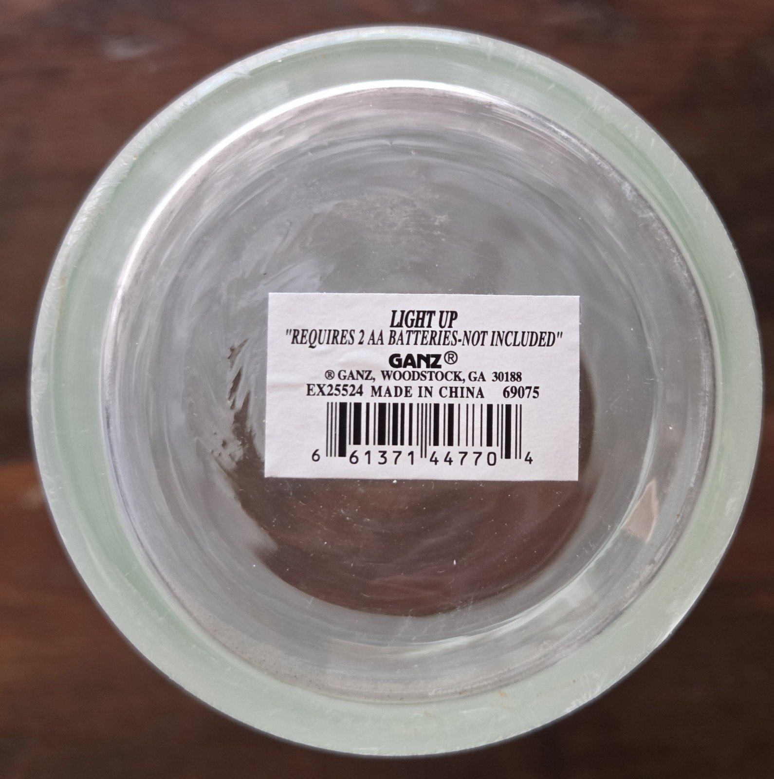 Gantz 11" Bird Frosted Glass Hurricane Lamp or Vase Fairy Lights Included