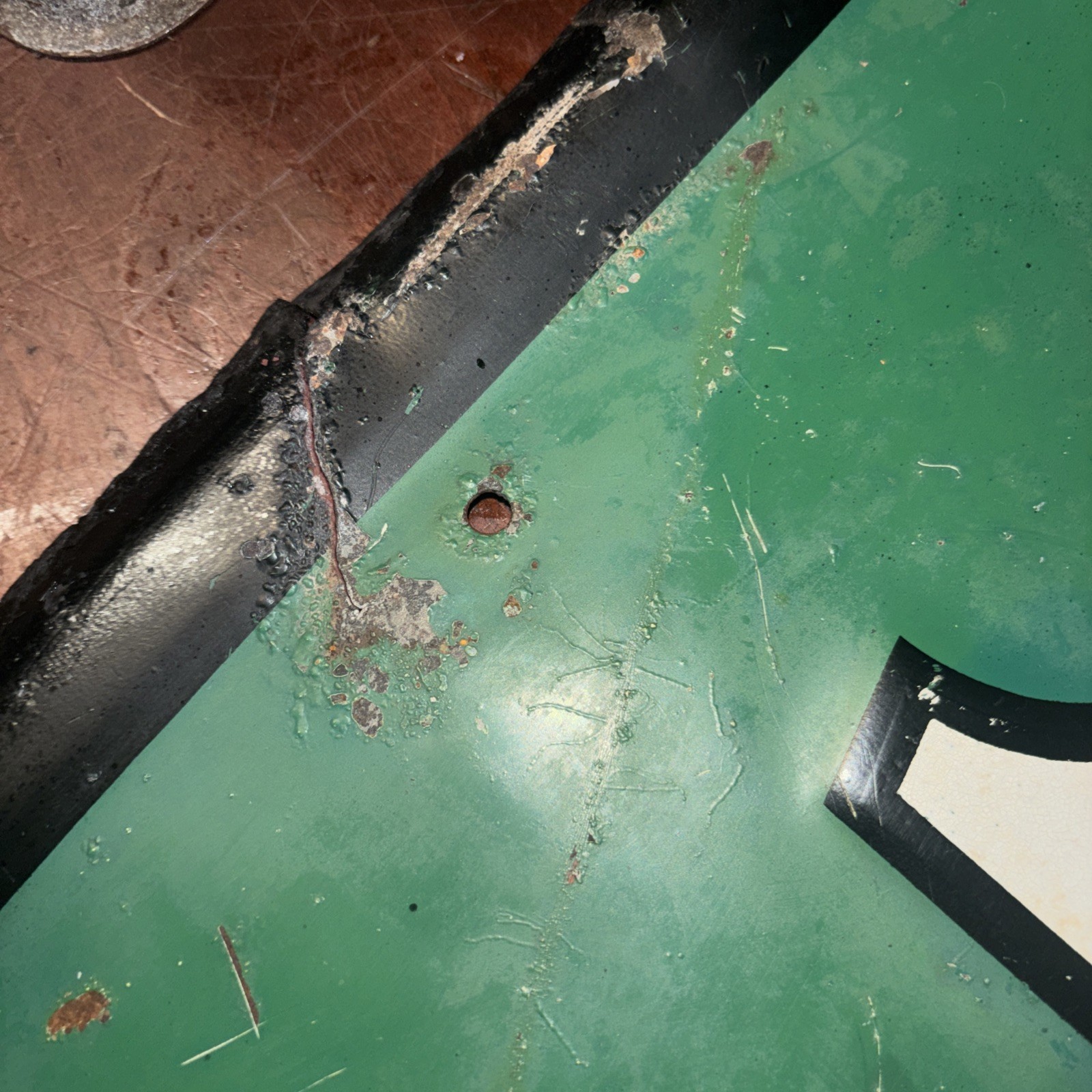 Vintage Rare Cities Service Acme Tire Vertical Sign 60”HX18”W