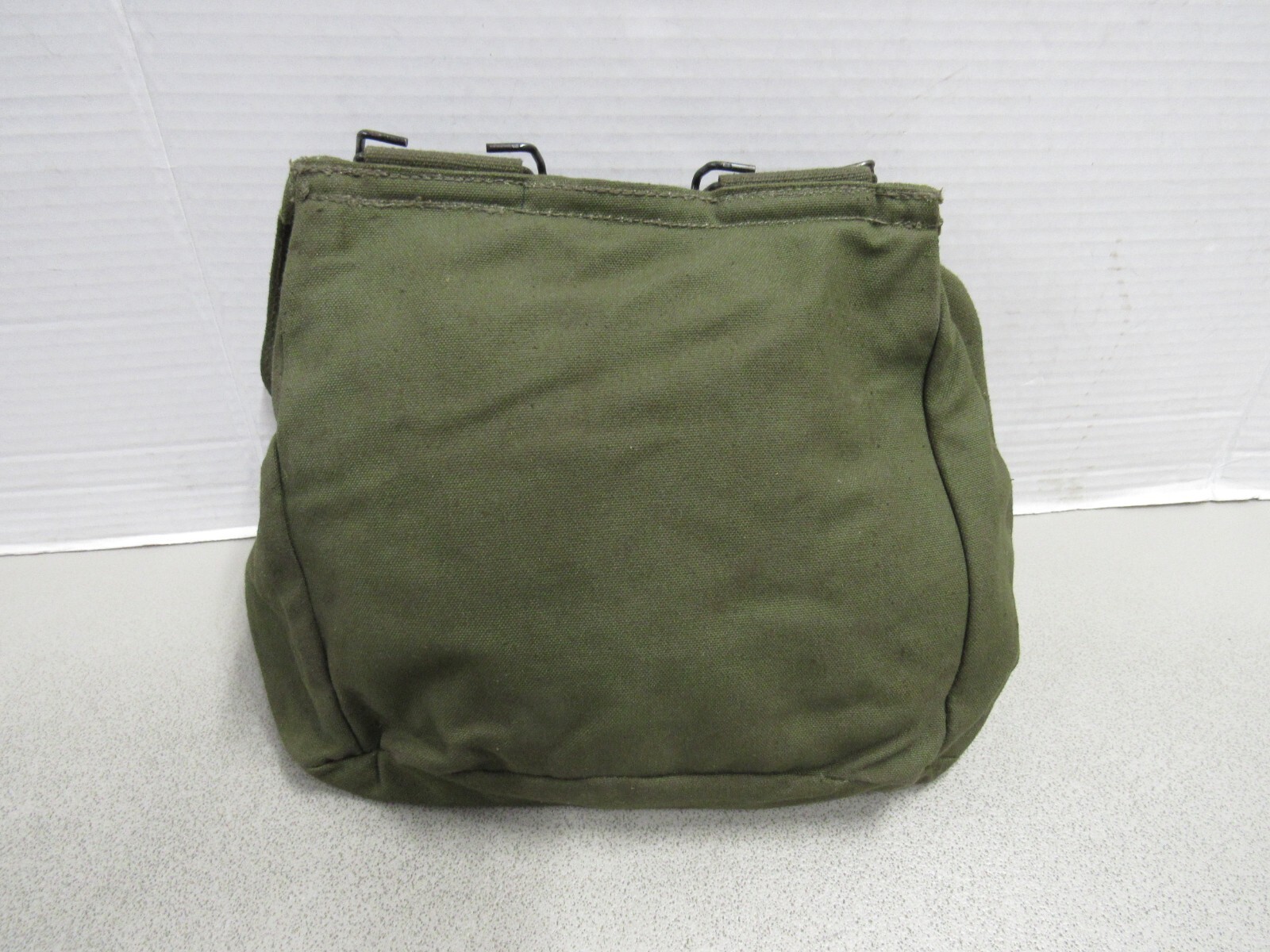 Dutch Military Web Gear Canvas Butt Pack Old Style Belt Hooks Hanger Netherlands