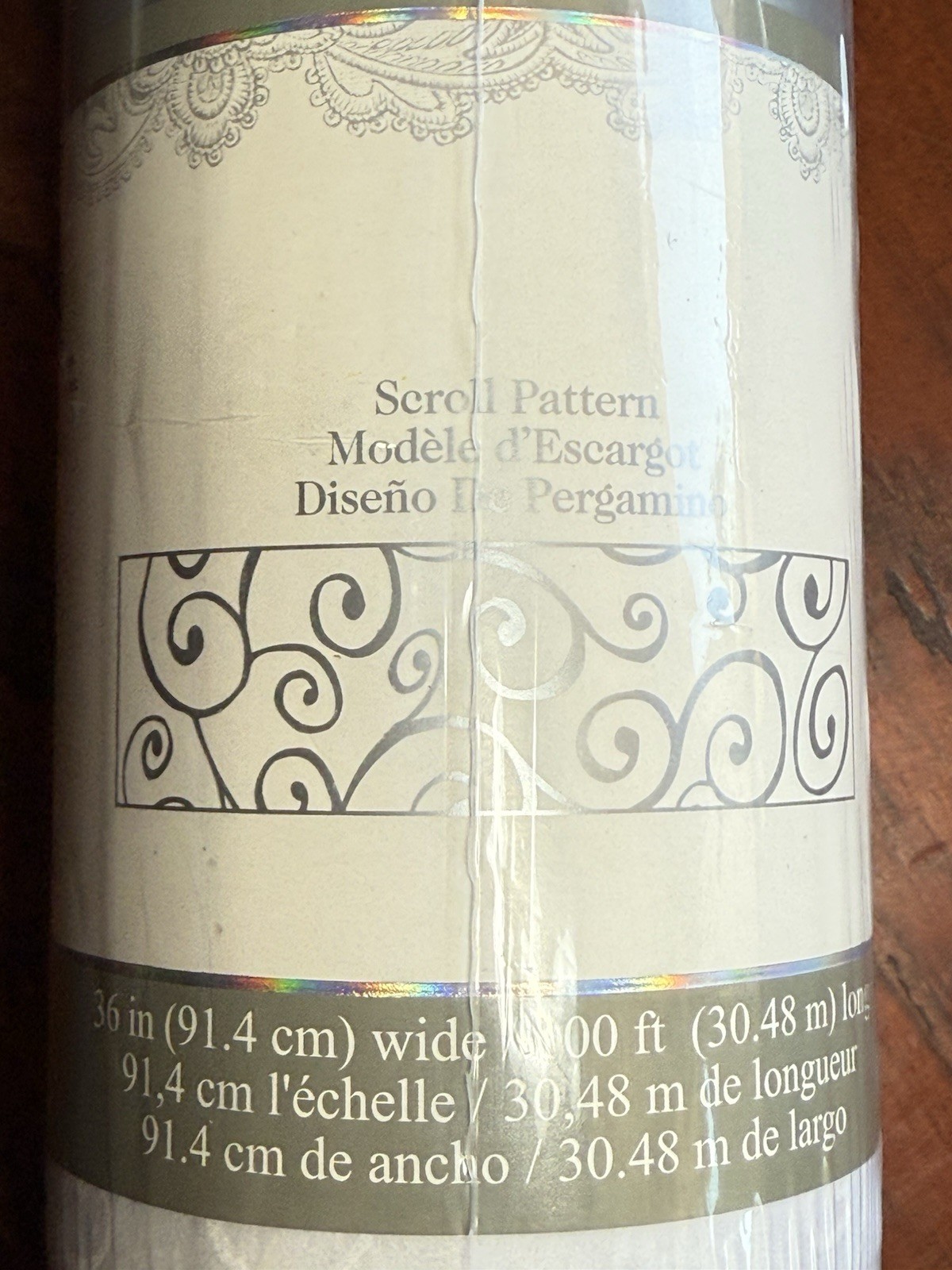 Modern Romance Wedding Aisle Runner 36 In Wide X 100 Ft Long Not Used