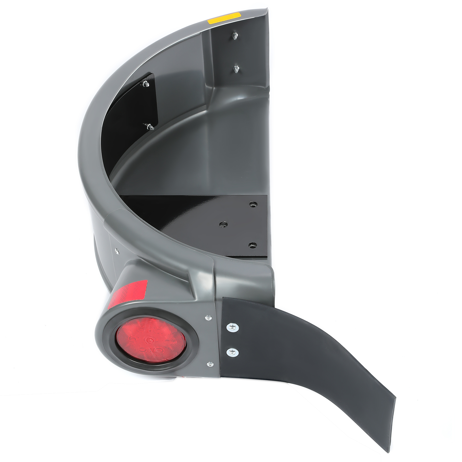 Right Fender Flare Plastic Gray W/ Sealed Light For Demco Kar Kaddy Trailer