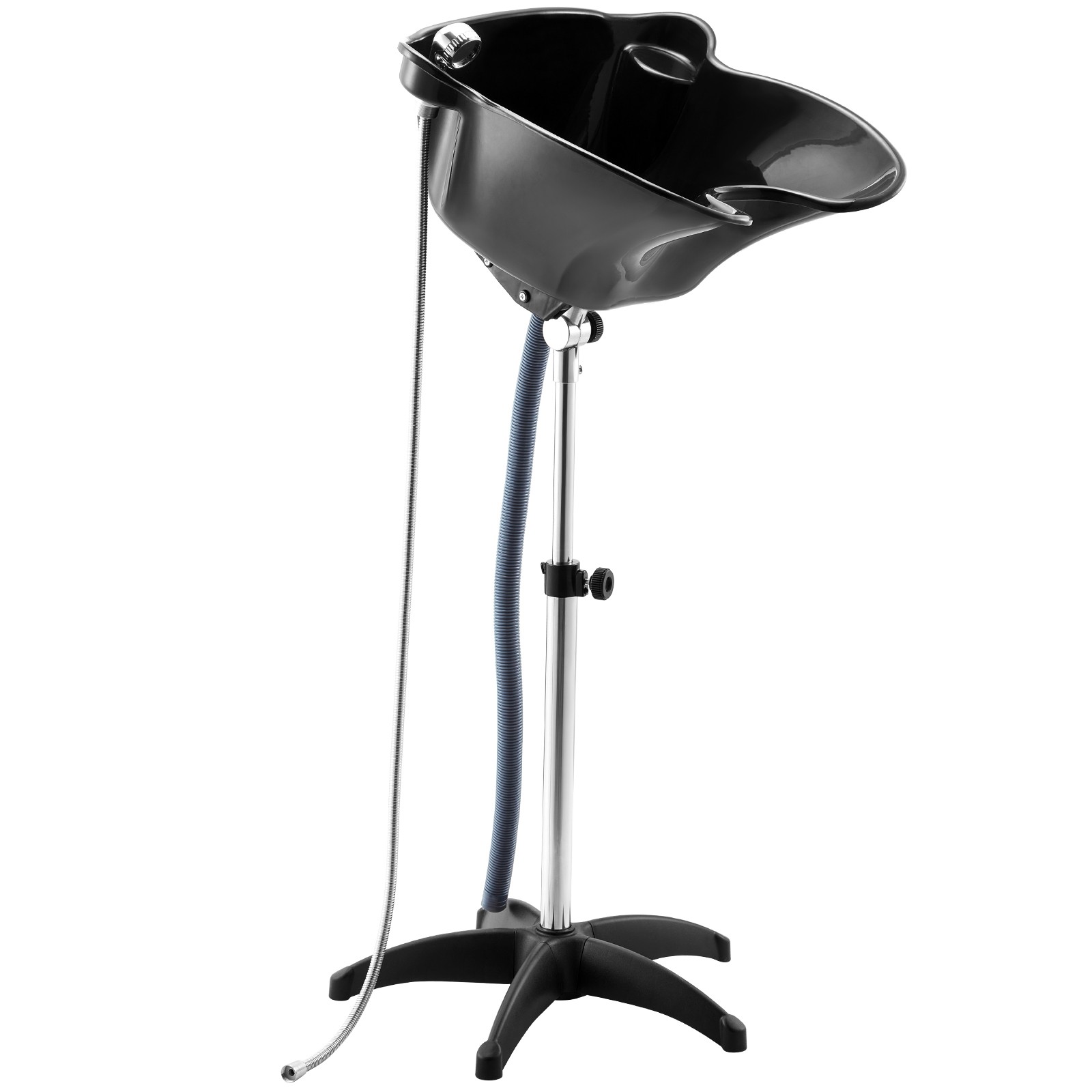 Uimoso Portable Hair Washing Basin with Drain Hose, Adjustable Height and Angle