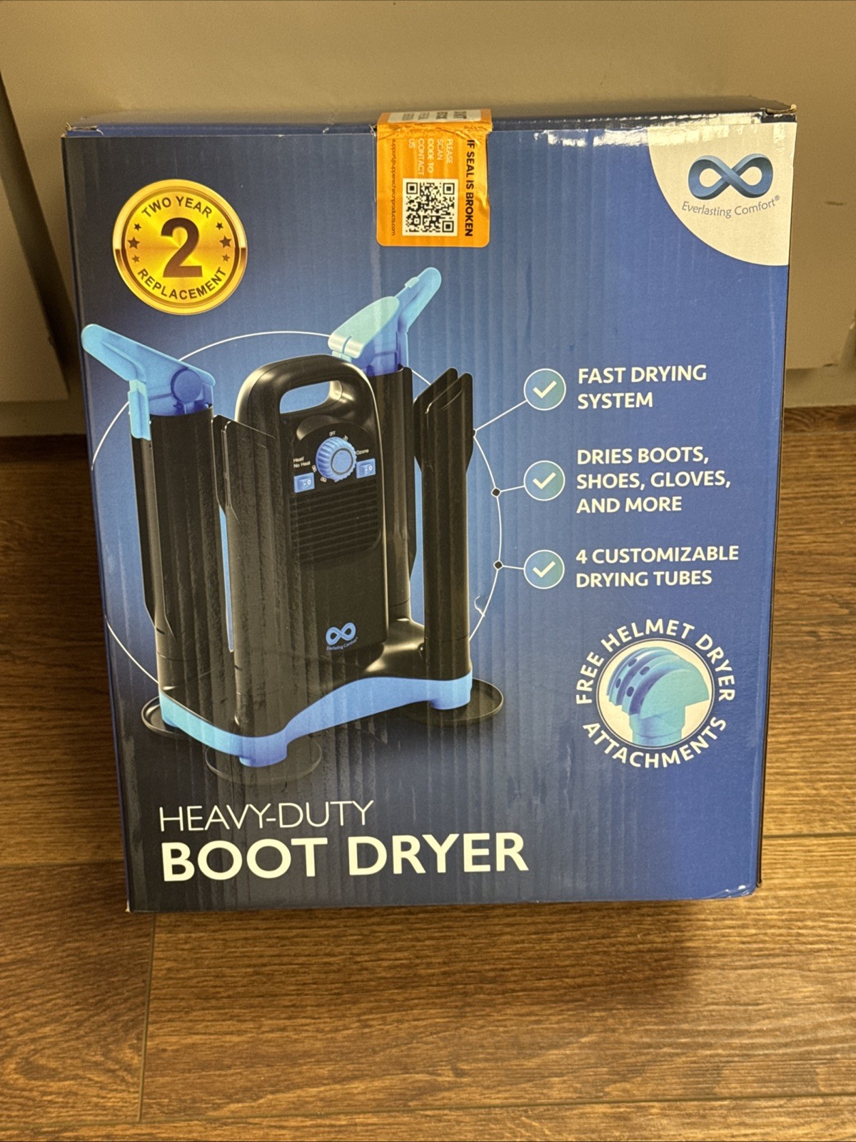 Upgraded Boot Dryer for Work Boots, Shoes, Gloves , Helmet W/ Ozone Deodorizer