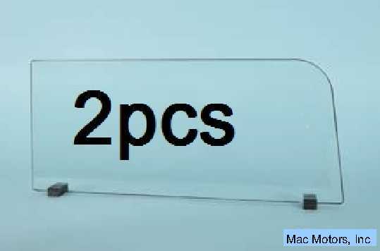 M998 H1 HMMWV D.O.T. WINDSHIELD GLASS, SEALS GASKETS 2 PCS 12339514 12338941