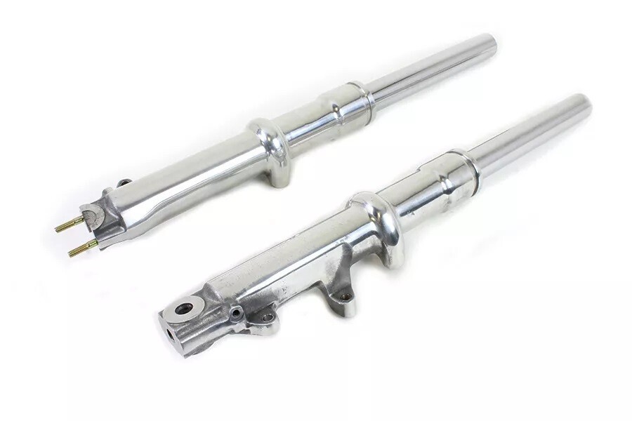FXWG Polished Lower Leg and 41mm Fork Tube Set fits Harley Davidson 24-9830