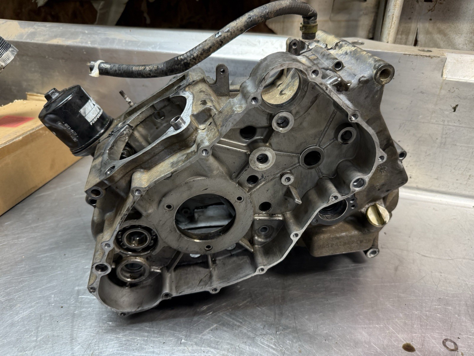 07 Arctic Cat 650 H1 OEM Engine Crankcase Motor Crank Cases Prowler XT 2006-2009