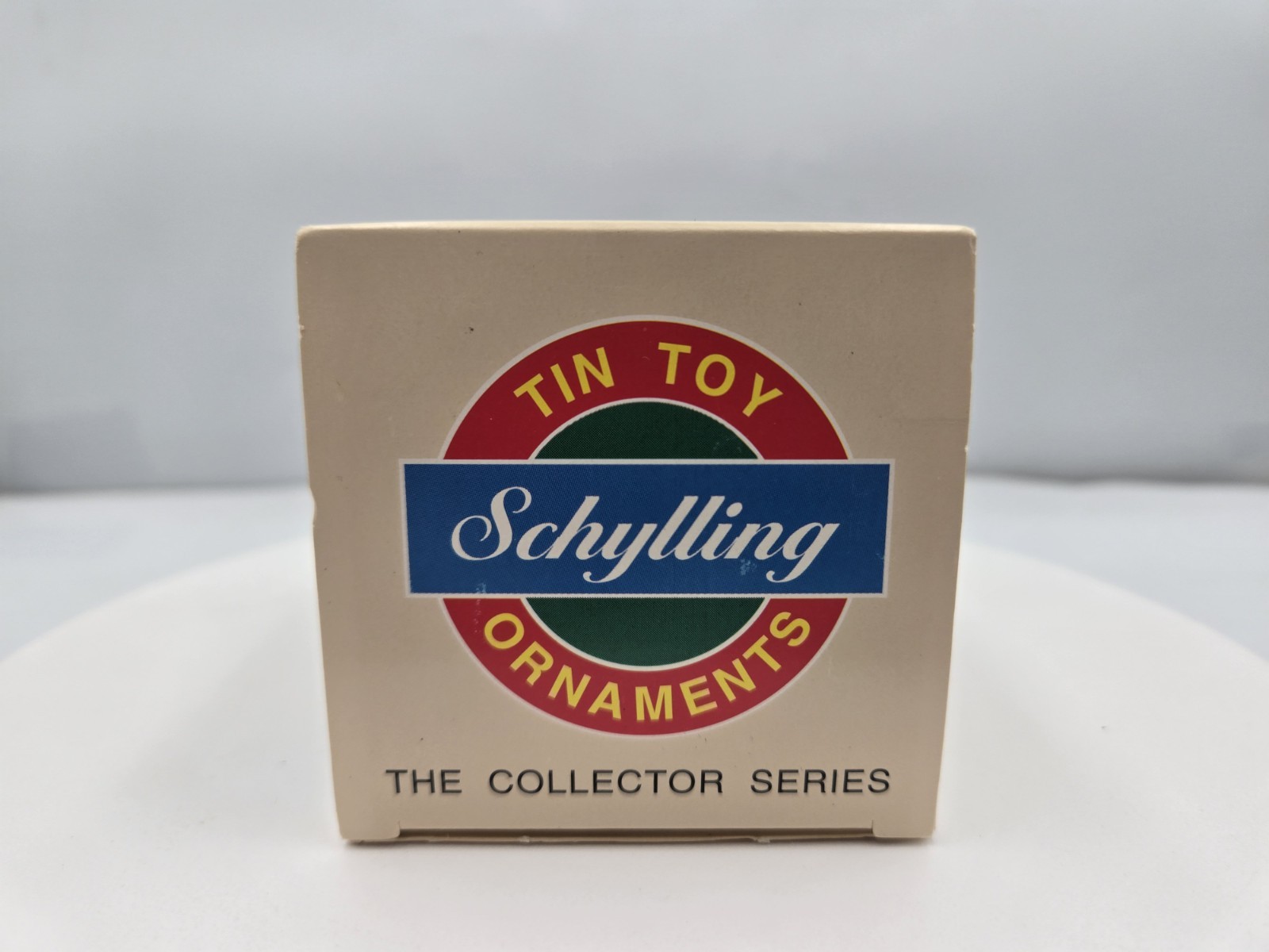 Schylling Biplane Tin Toy Ornament Collector Series 1995