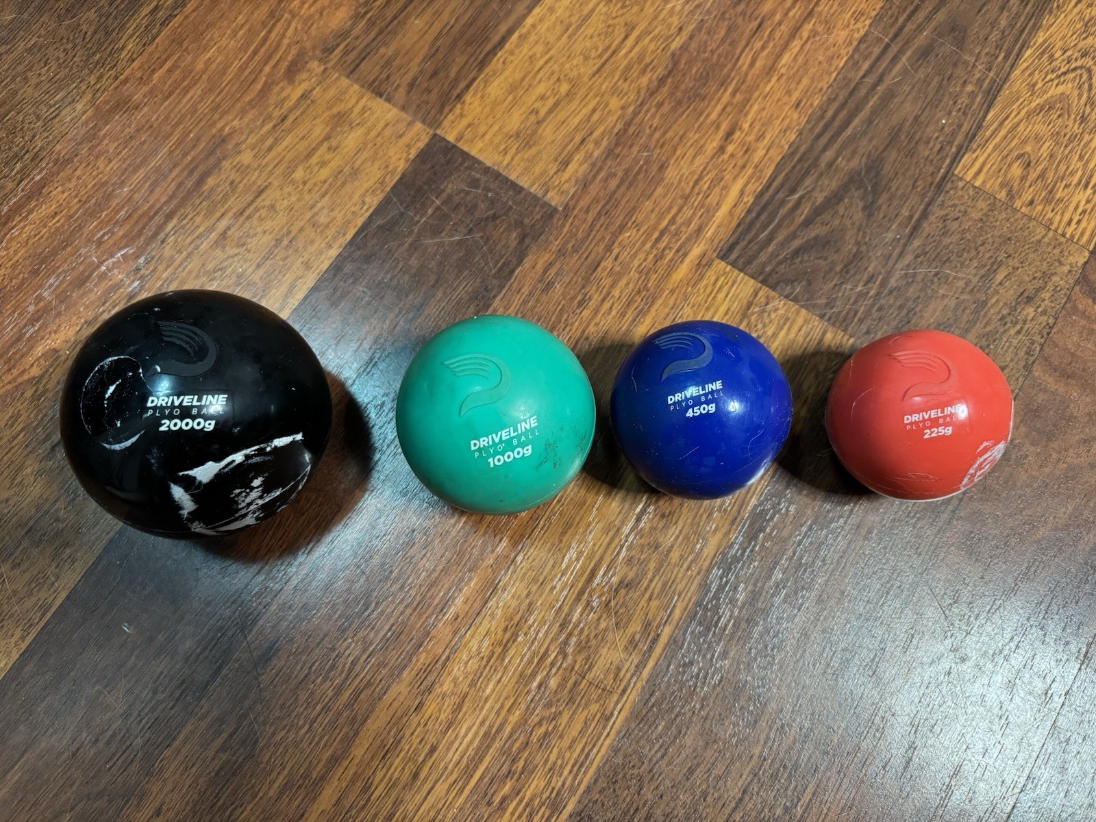 Driveline plyo balls set of 4