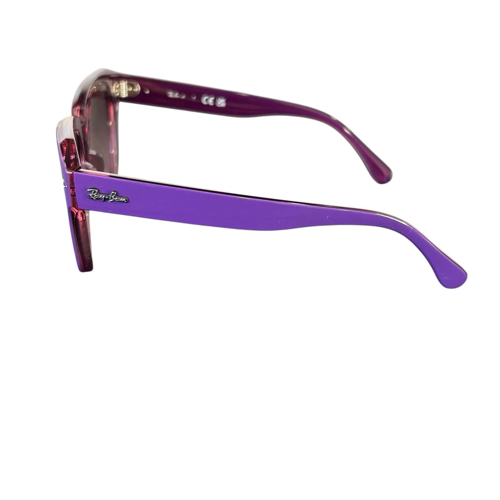 Ray Ban Junior State Street Kids Sunglasses RJ9186S Violet Gradient Youth NEW
