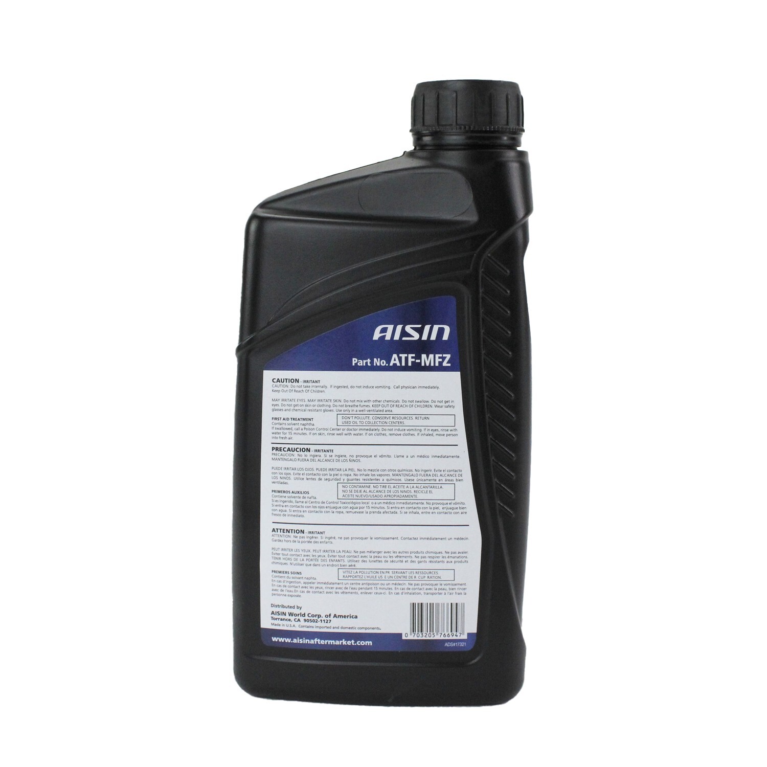 Aisin 4 Quarts Auto Transmission Fluid For Mazda 3 6 CX-3 CX-5 CX-9 4 x 1qt
