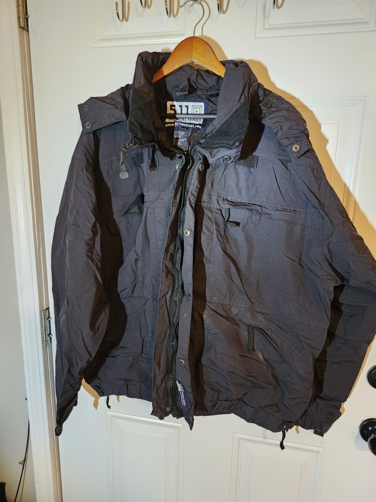 5.11 TACTICAL Series 2XL WATERPROOF 5 IN 1 JACKET COAT NAVY Style48017 RN109614