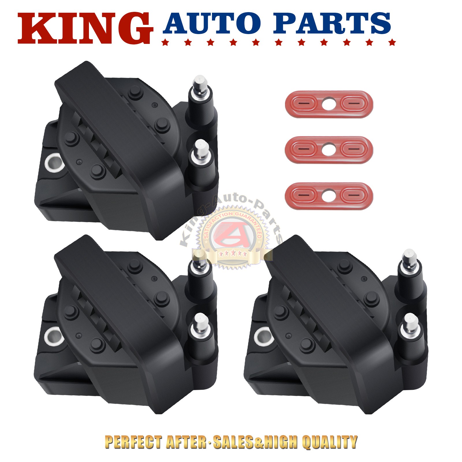 Set of 3 Ignition Coil Pack For Buick Cadillac Chevy Olds Pontiac 3.8L3.4L DR39