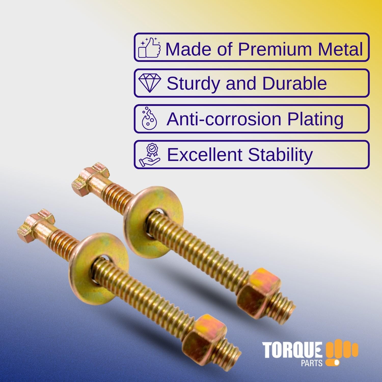 Torque 25 Pack Brake Cage Bolt Assembly for Semi Truck Air Spring Brake Chamber
